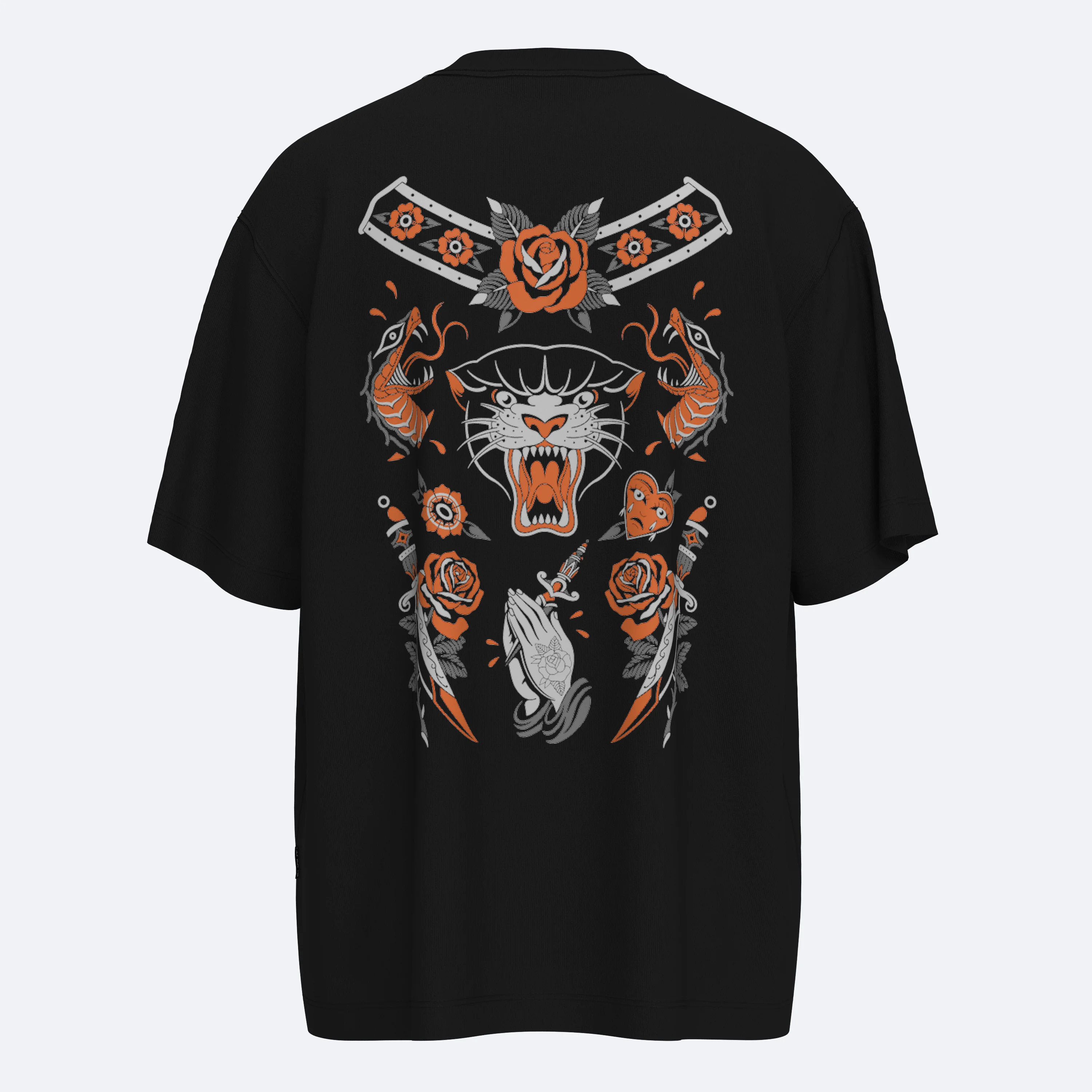 Shout Faith & Fury Unisex Oversize Tişört