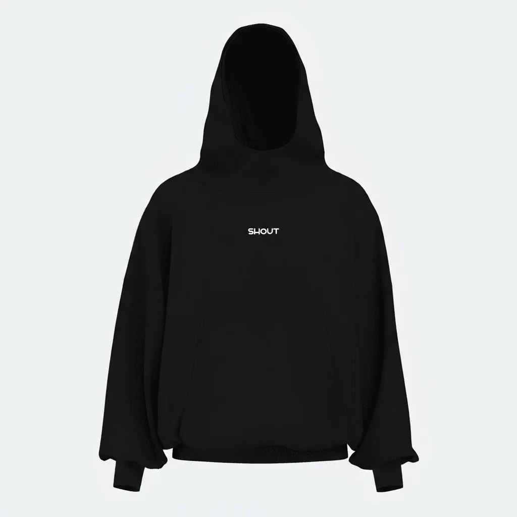 Shout Limited Edition SS25 Oversize Unisex Hoodie