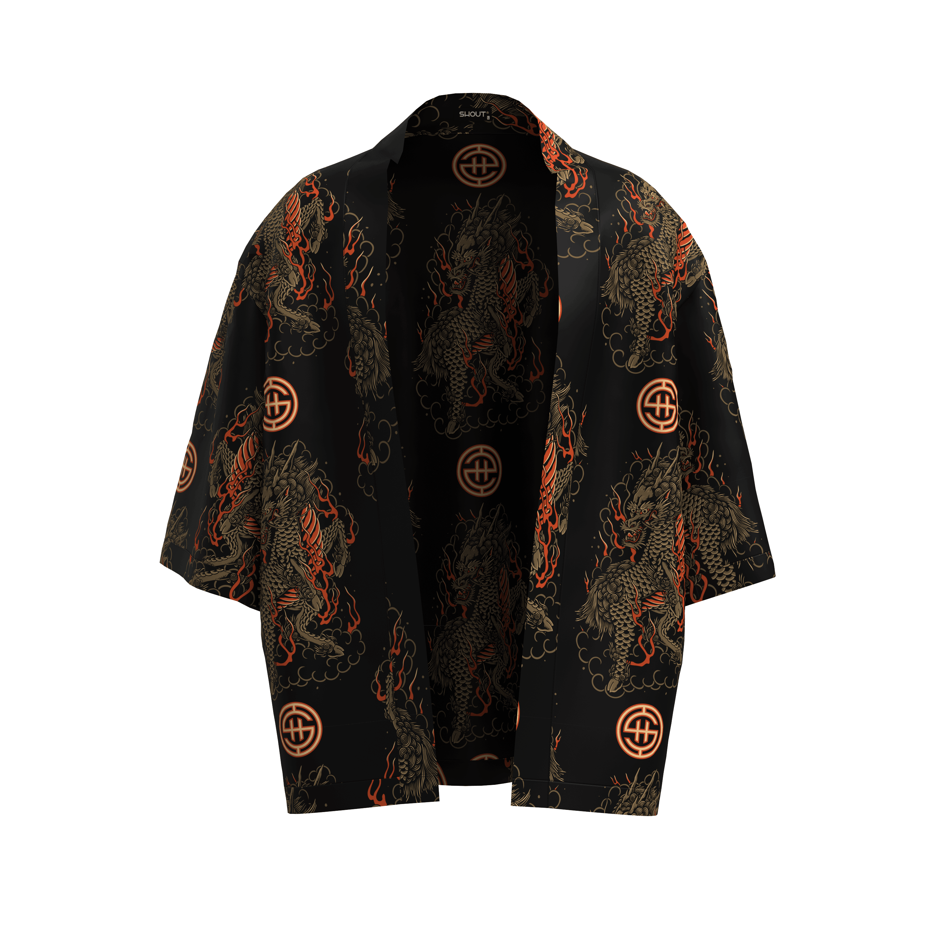 Shout Oversize japanese Kirin Unisex Kimono