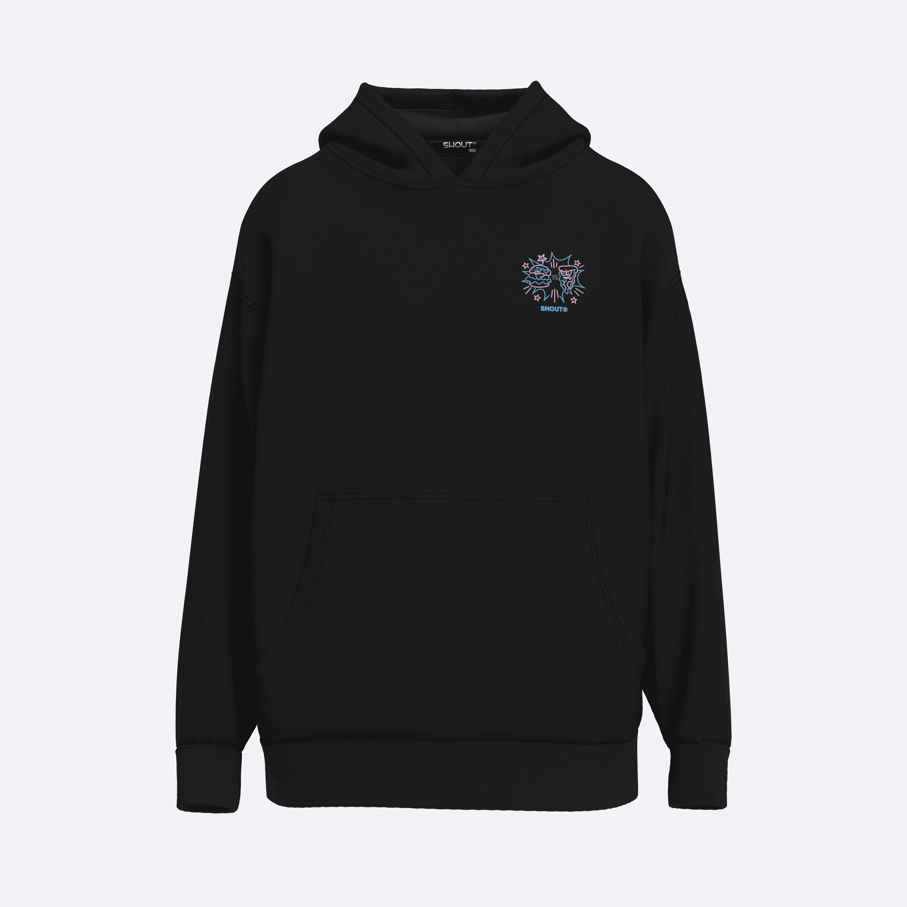 Shout Oversize Championship 1987 Food Fight Unisex Hoodie