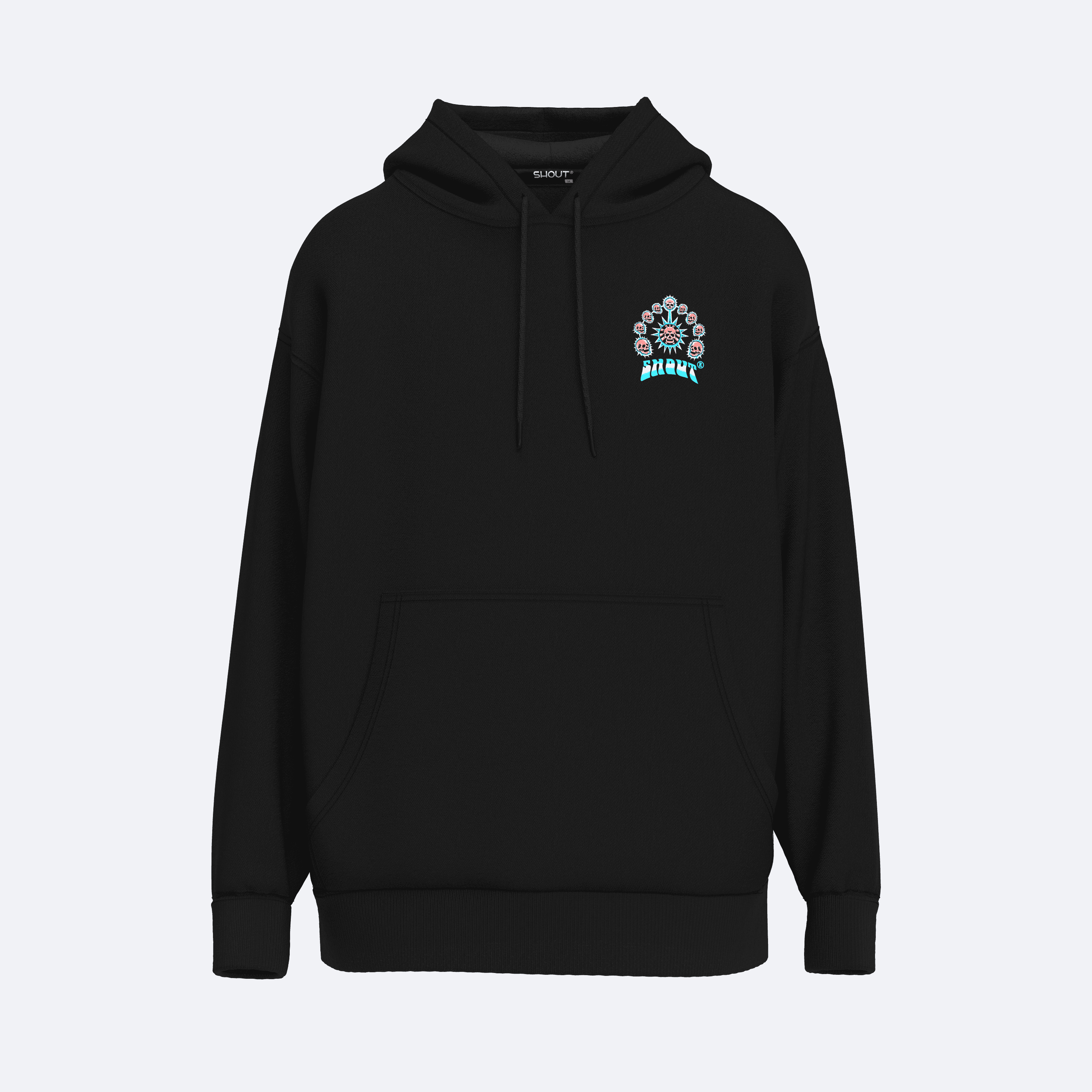 Shout All Shall Perish Oversize Unisex Hoodie