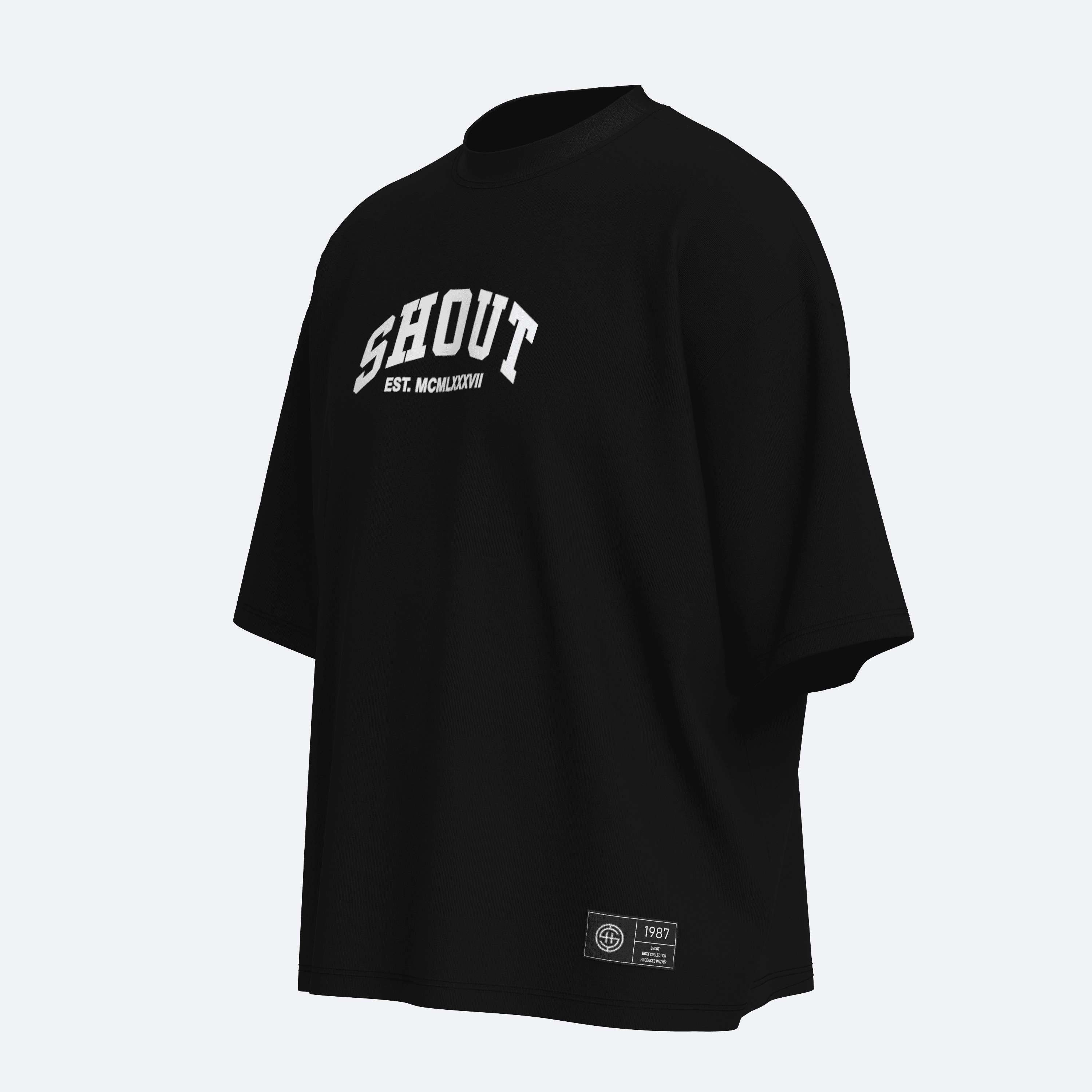 Shout Bold Voices Boxy Fit Oversize Unisex T-Shirt