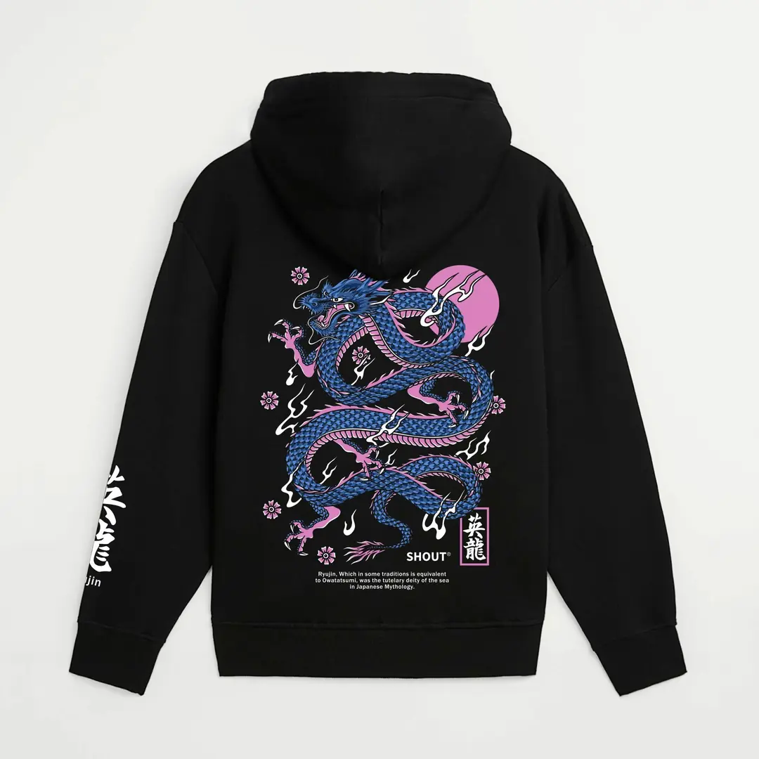 SHOUT The Legend Of Ryujin Hoodie ürün görseli