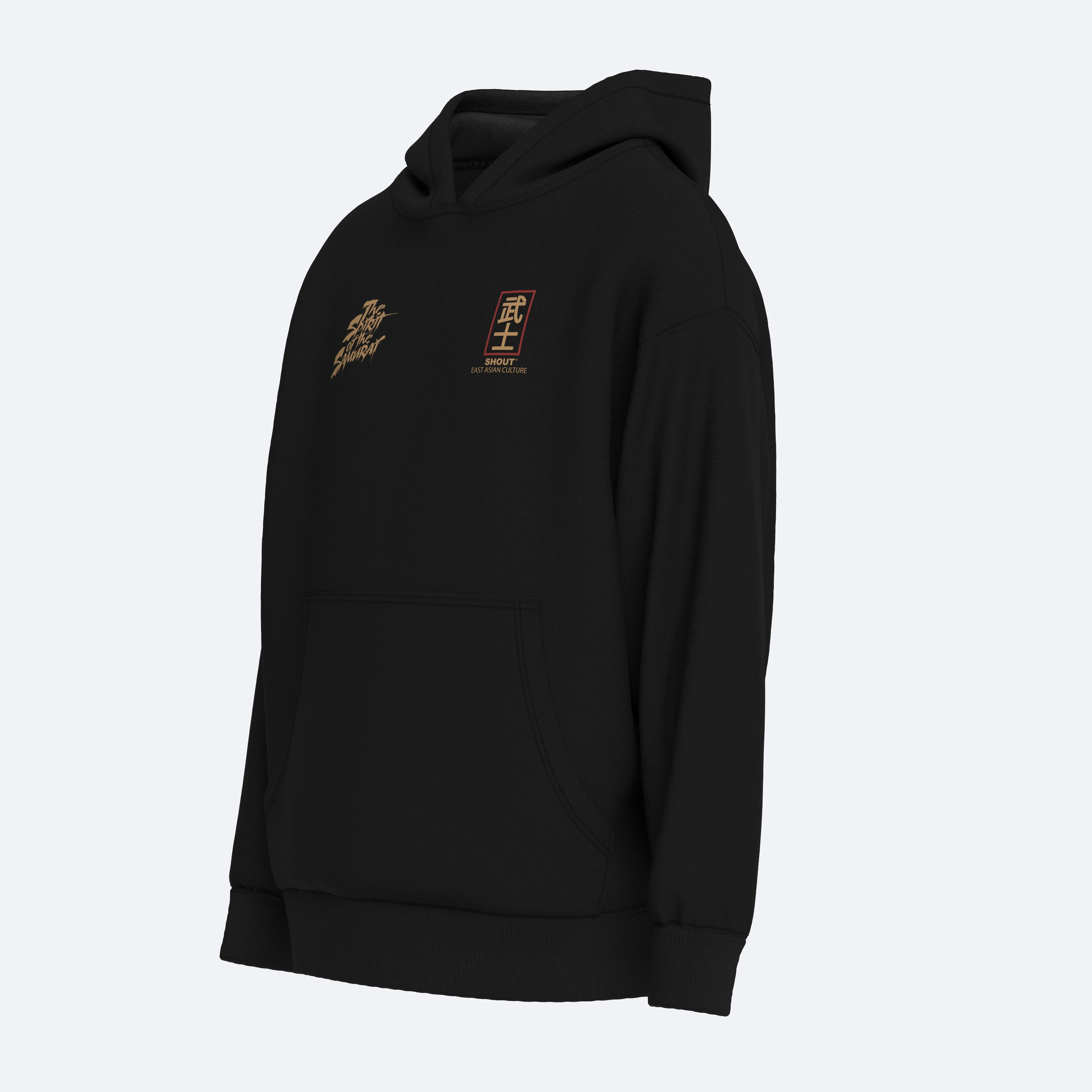 Shout The Spirit Of The Samurai Unisex Oversize Hoodie