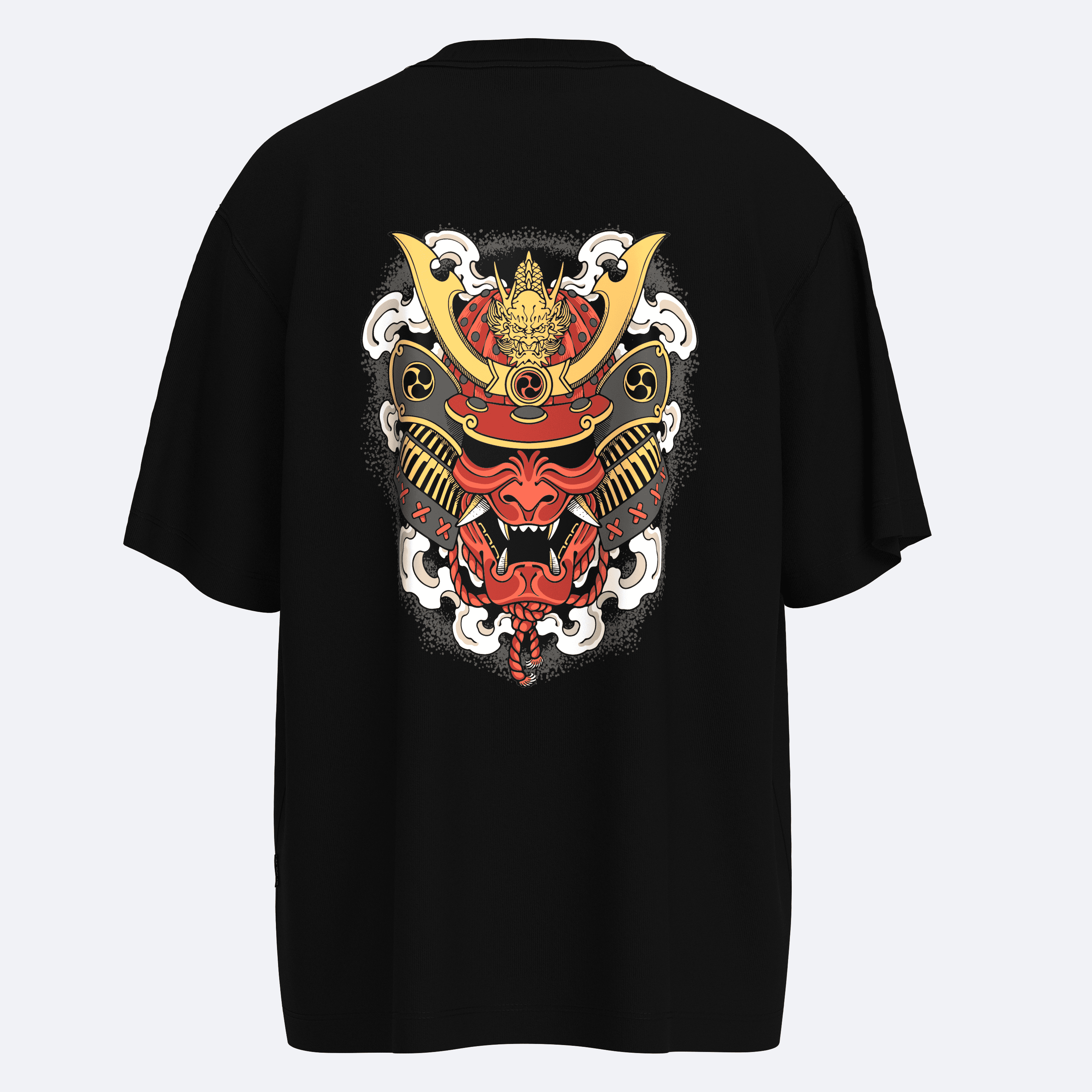 Oversize Shout Samurai Helmet Unisex T-Shirt