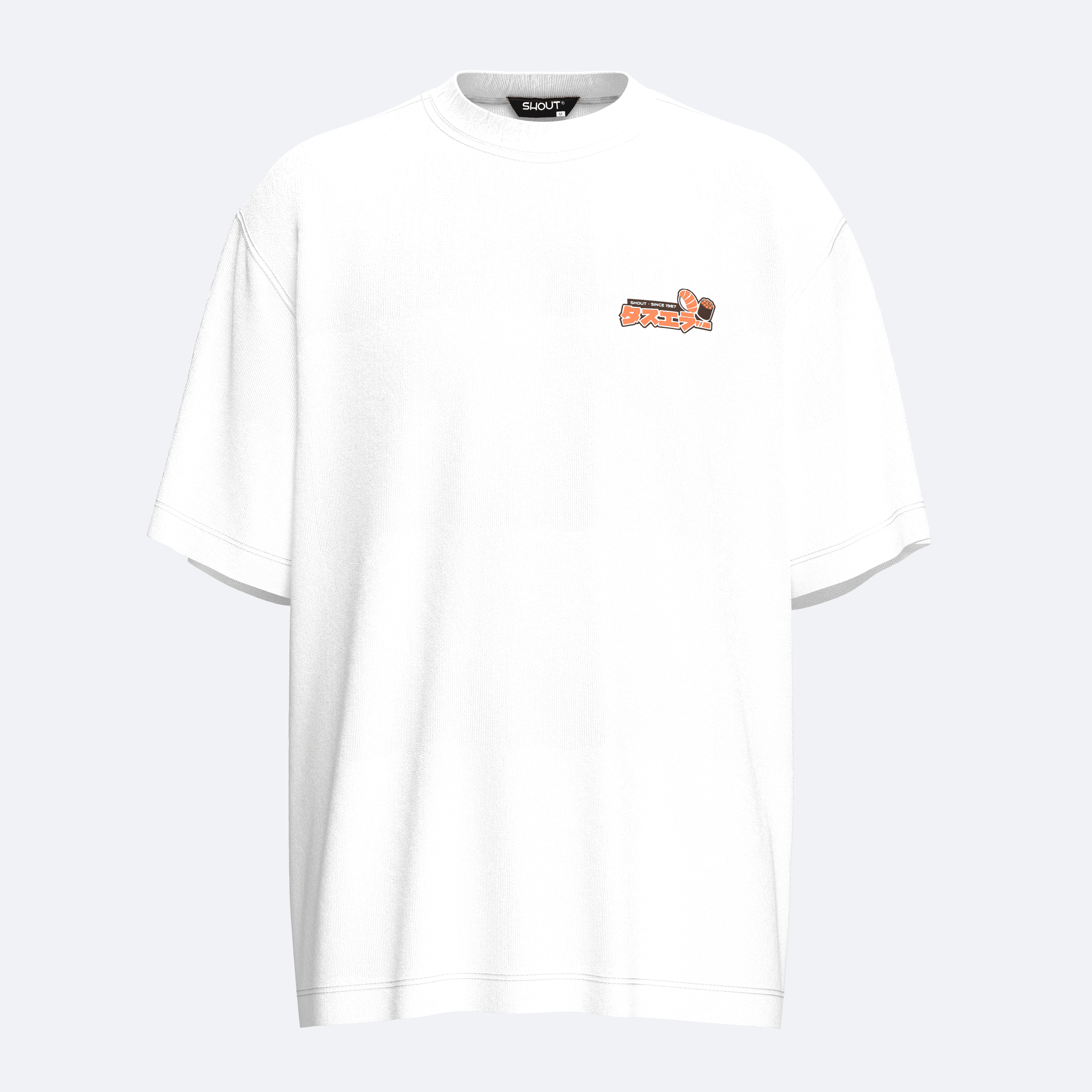 Shout Octopus Sushi Oversize Unisex T-Shirt