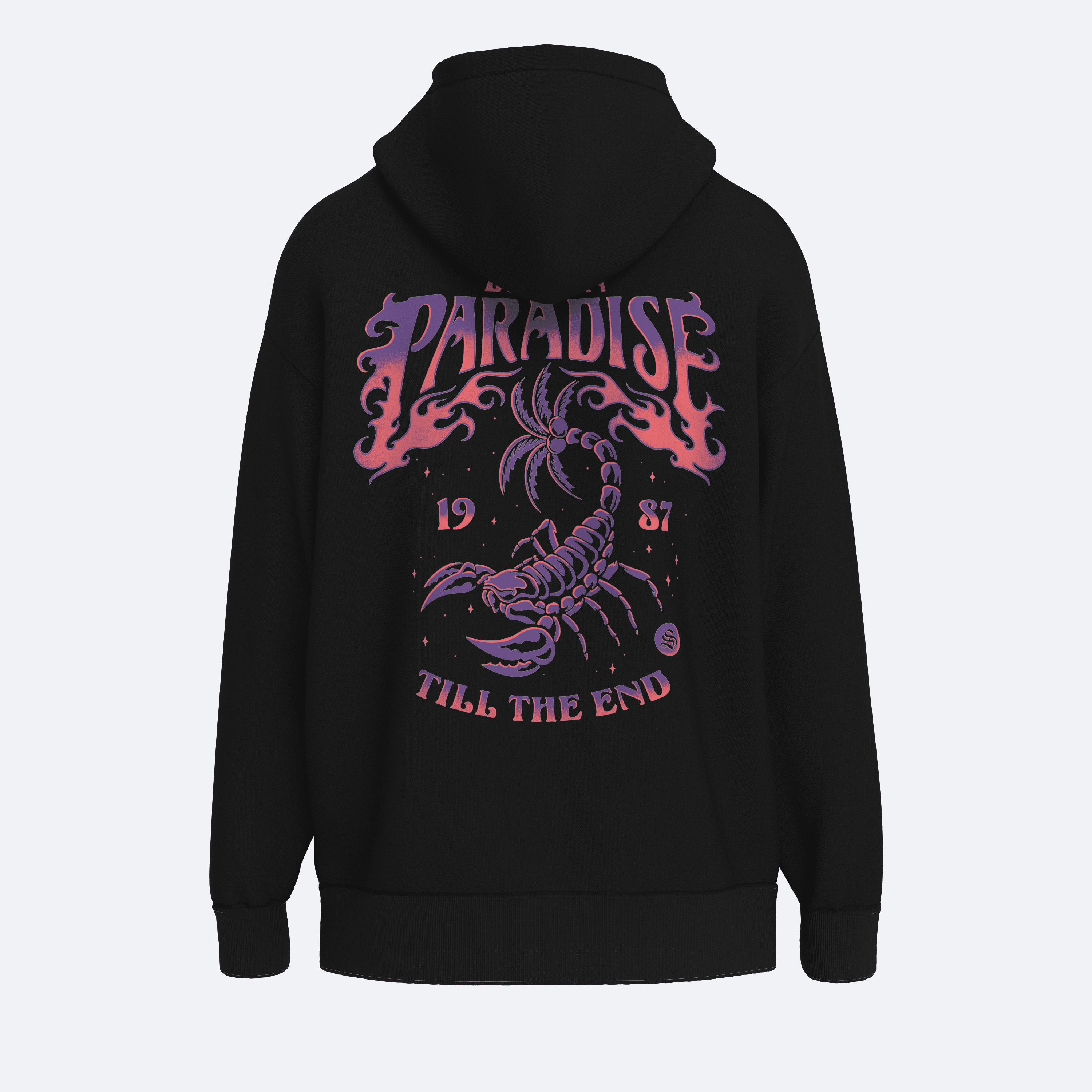 Shout Oversize Lost In Paradise Unisex Hoodie