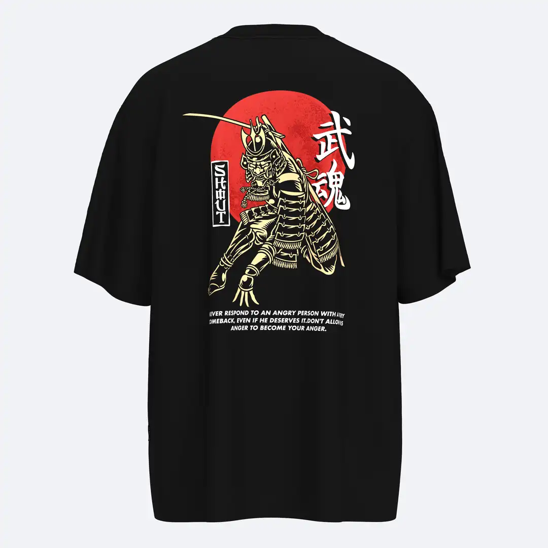 Shout Oversize Bushido Soul T-shirt