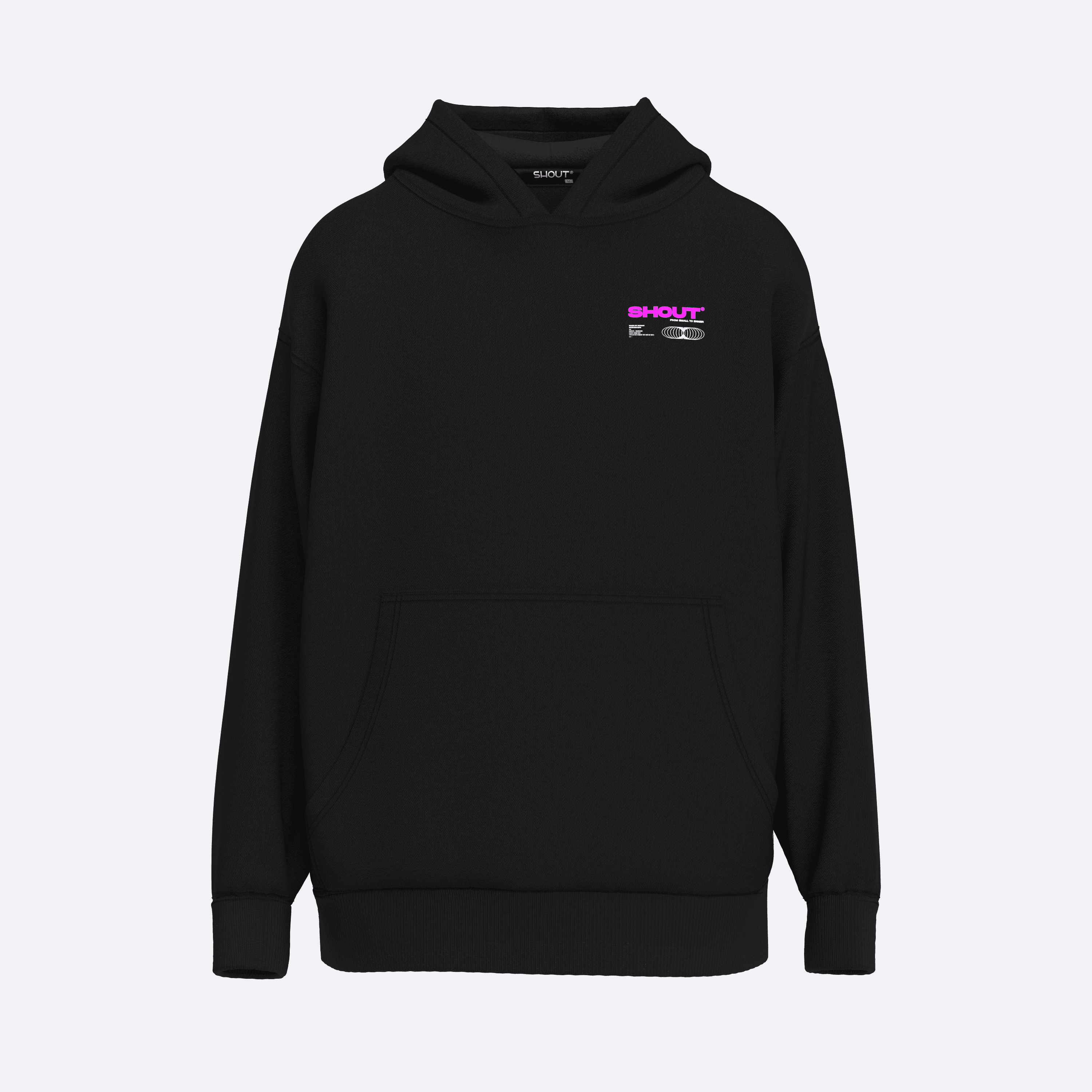 Shout Oversize Dedication Unisex Hoodie