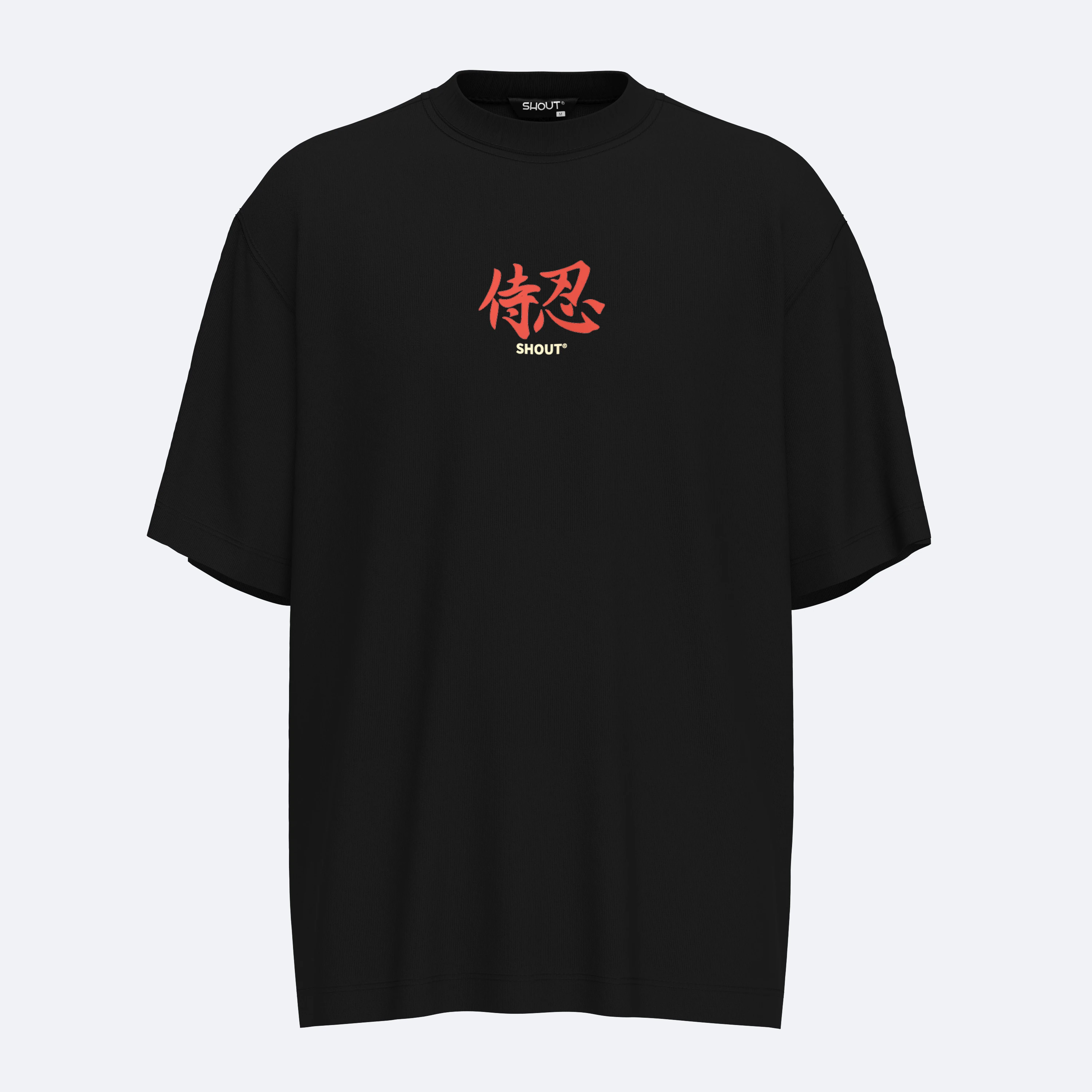 Shout Oversize Hannya Kyogen Oldschool Unisex T-Shirt