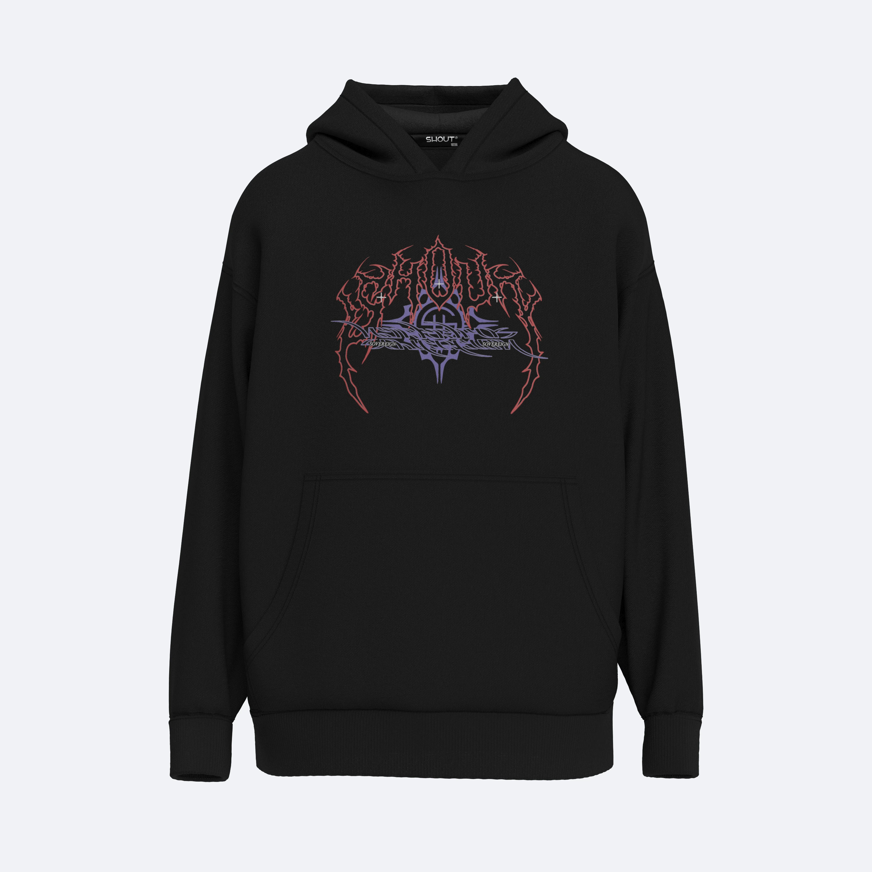 Shout Sovereign Unisex Oversize Hoodie
