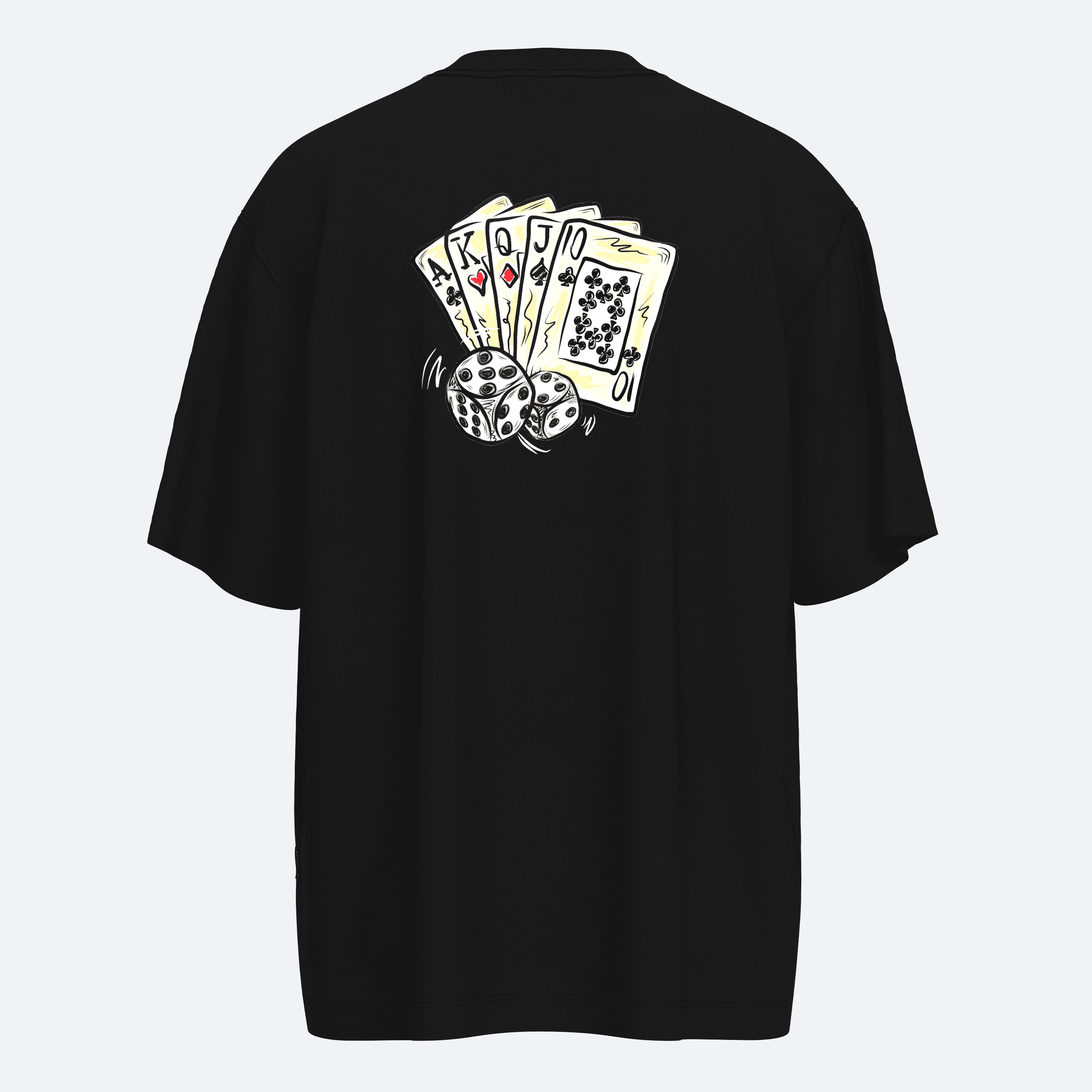  Shout Oversize Poker Straight Unisex T-shirt