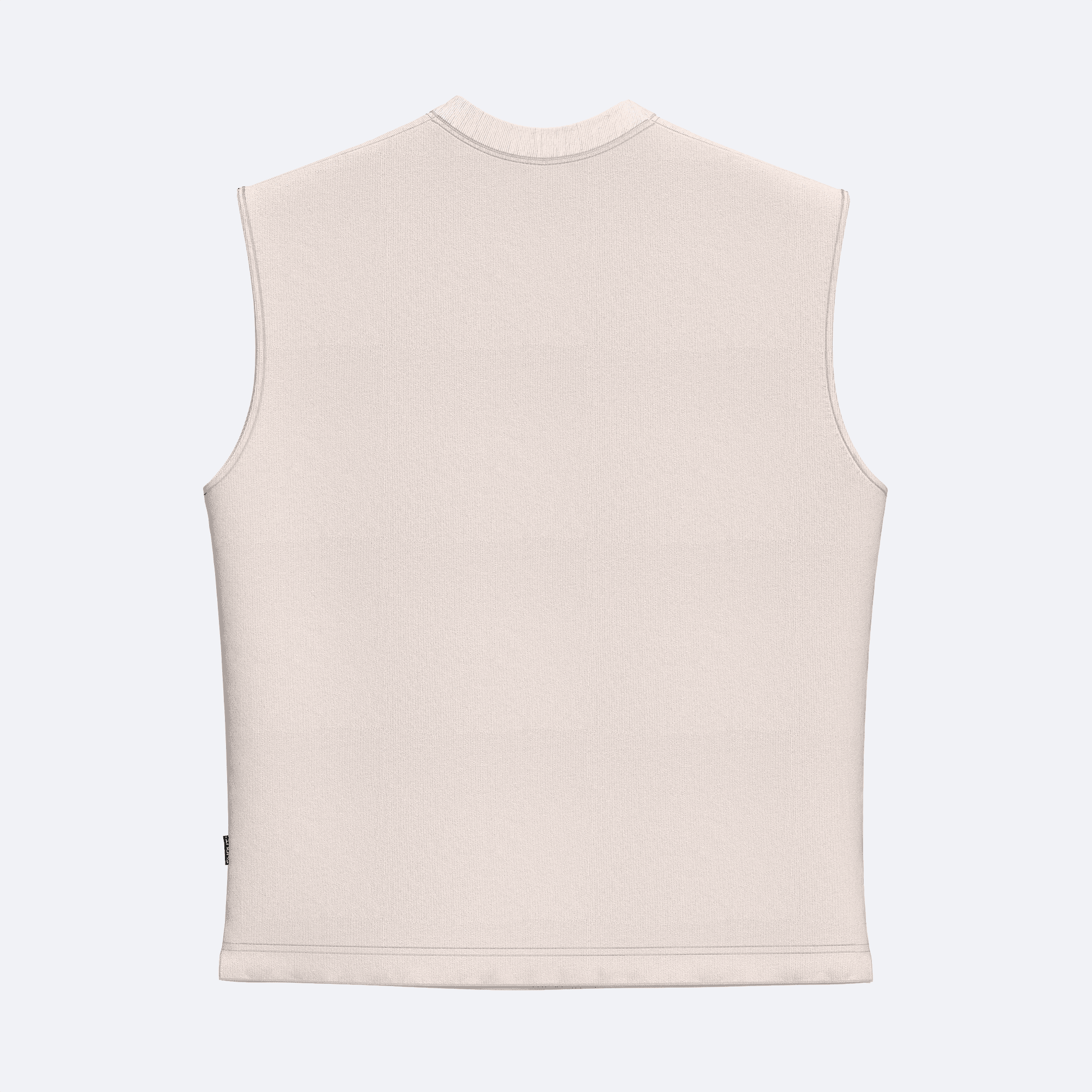 Shout Oversize Basic Kolsuz Atlet - Beige
