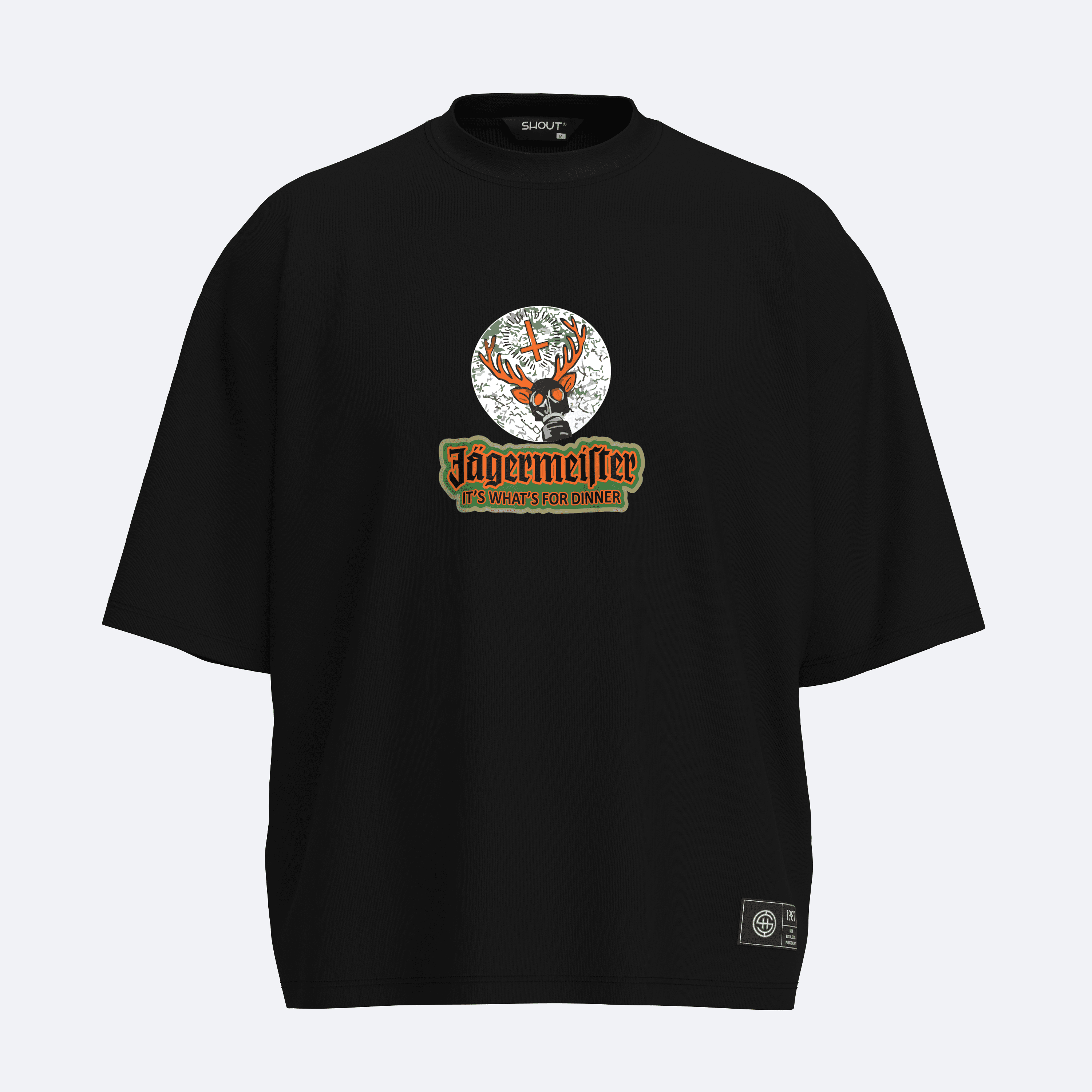Shout Boxy Fit Oversize It’s What’s For Dinner Unisex T-Shirt