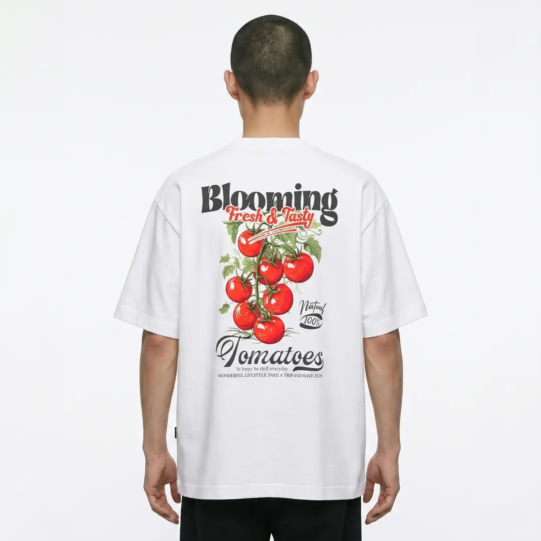 Tomato Bloom Oversize Tişört SHOUT streetwear ürün görseli