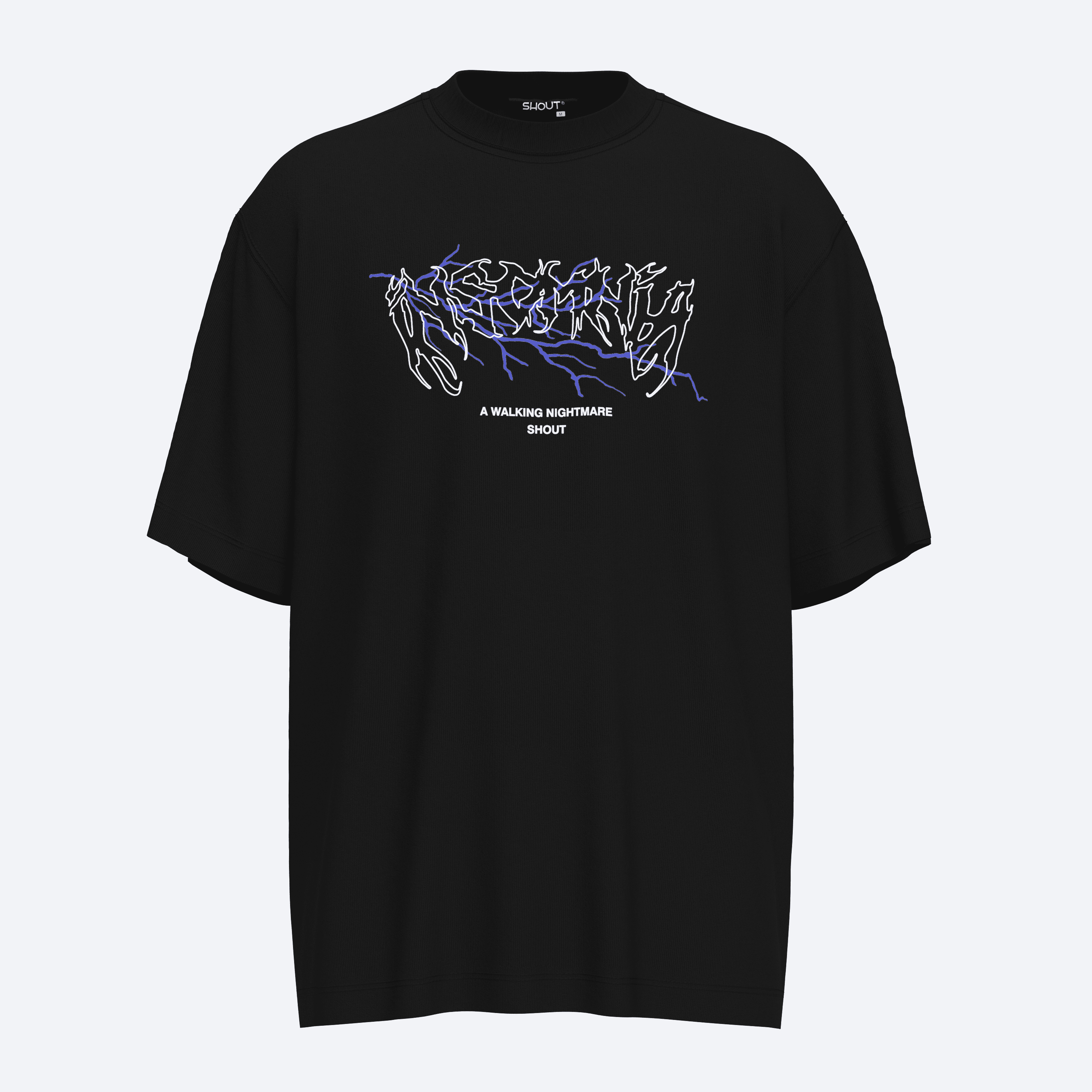 Shout Oversize Insomnia Nightmare Unisex T-Shirt