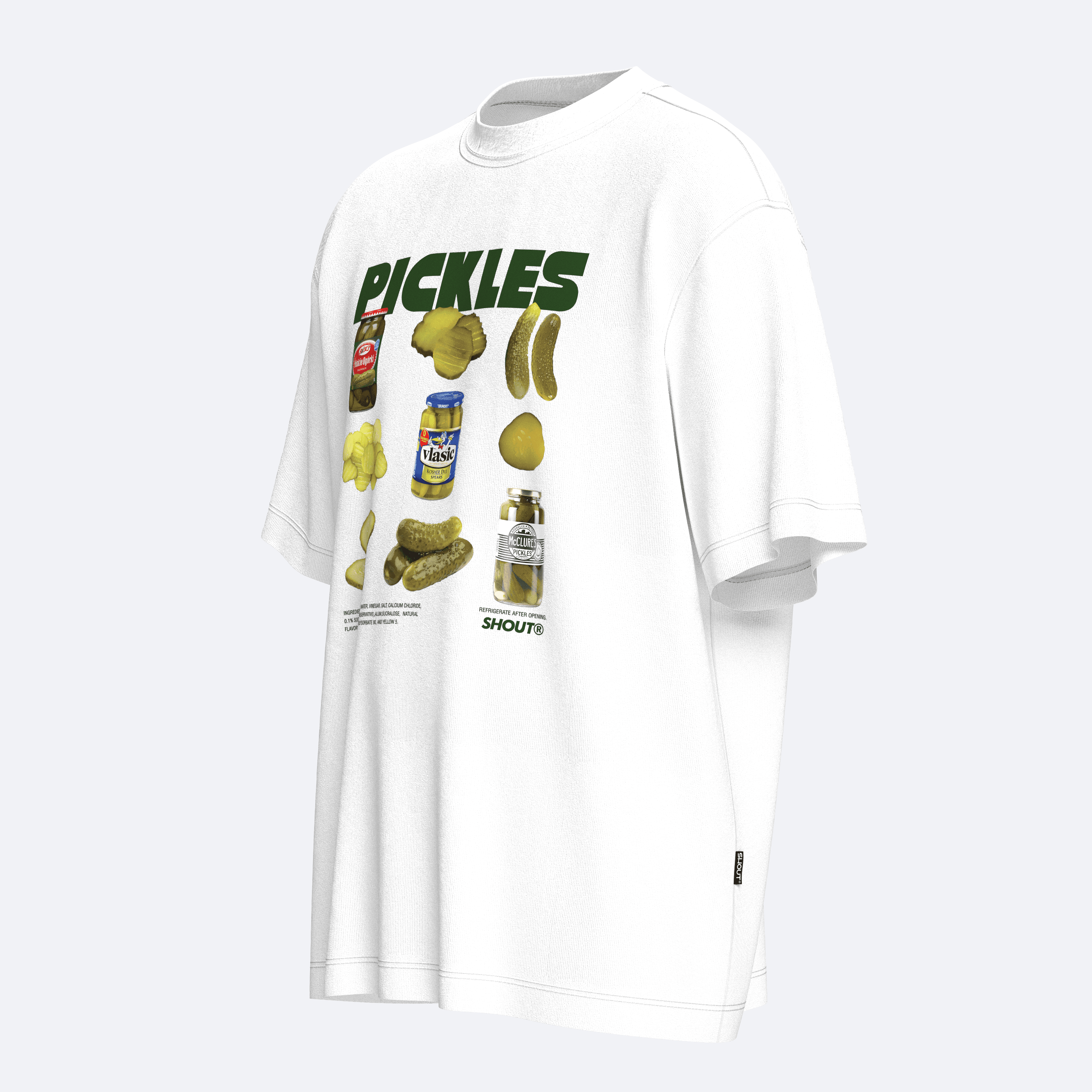 Shout Oversize Pickles Unisex T-Shirt