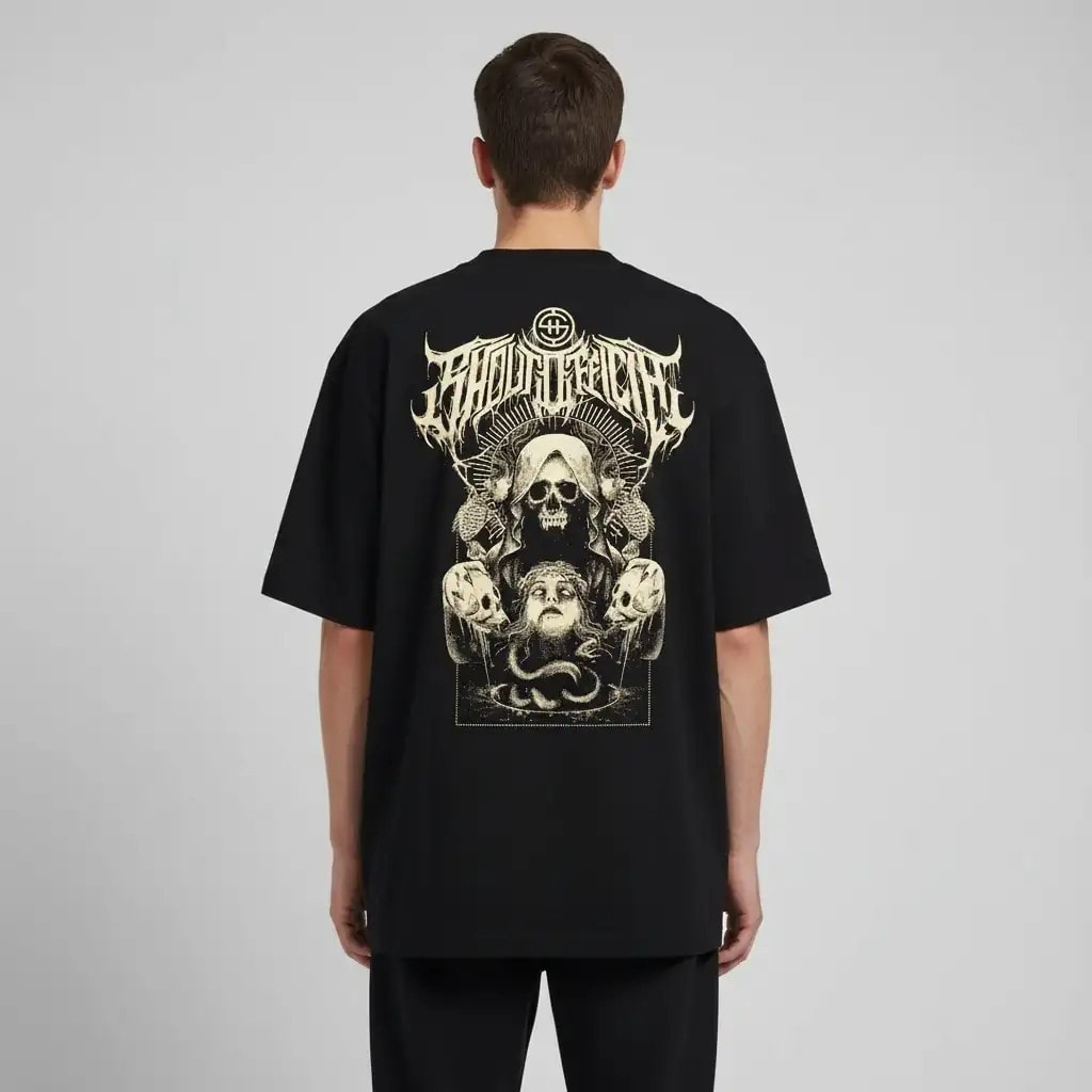 Shout Oversize Dark Ritual Unisex T-Shirt