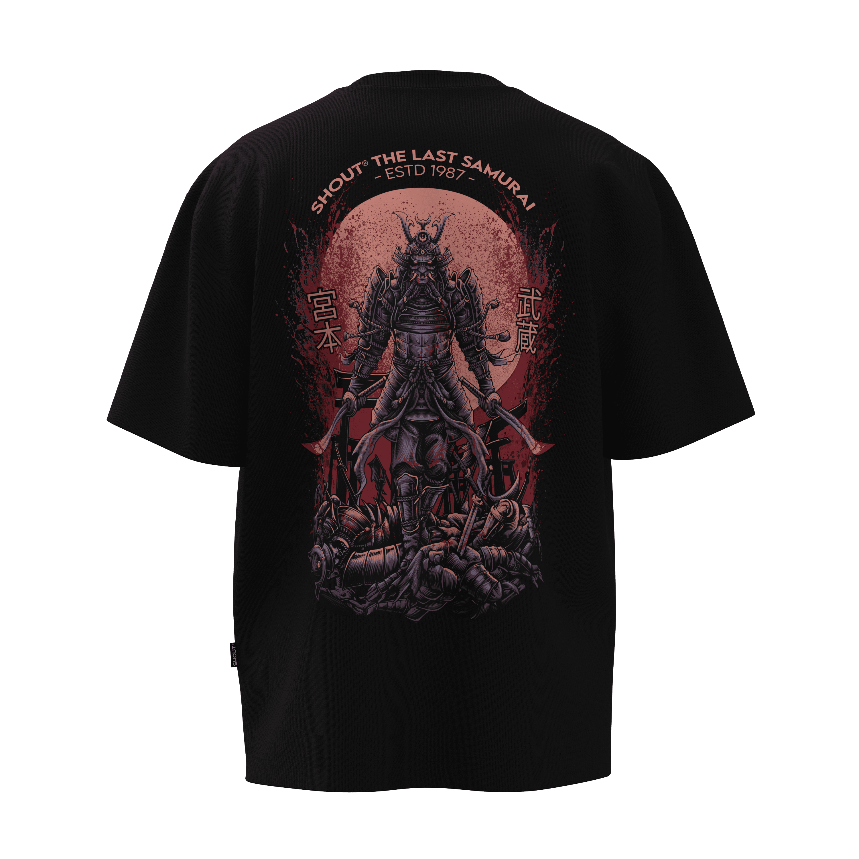 Oversize Shout The Last Samurai Unisex T-Shirt
