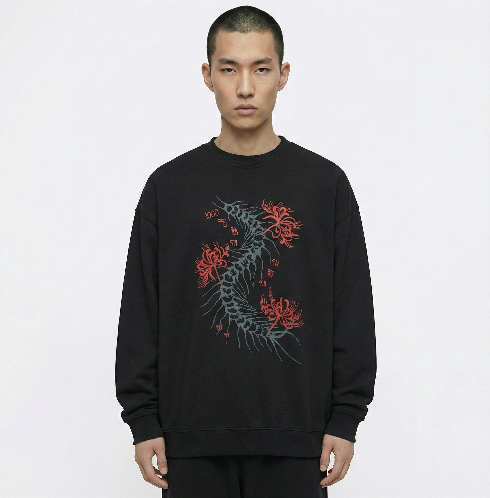 Shout Oversize Tokyo Ghoul Crimson Mukade Unisex Sweatshirt