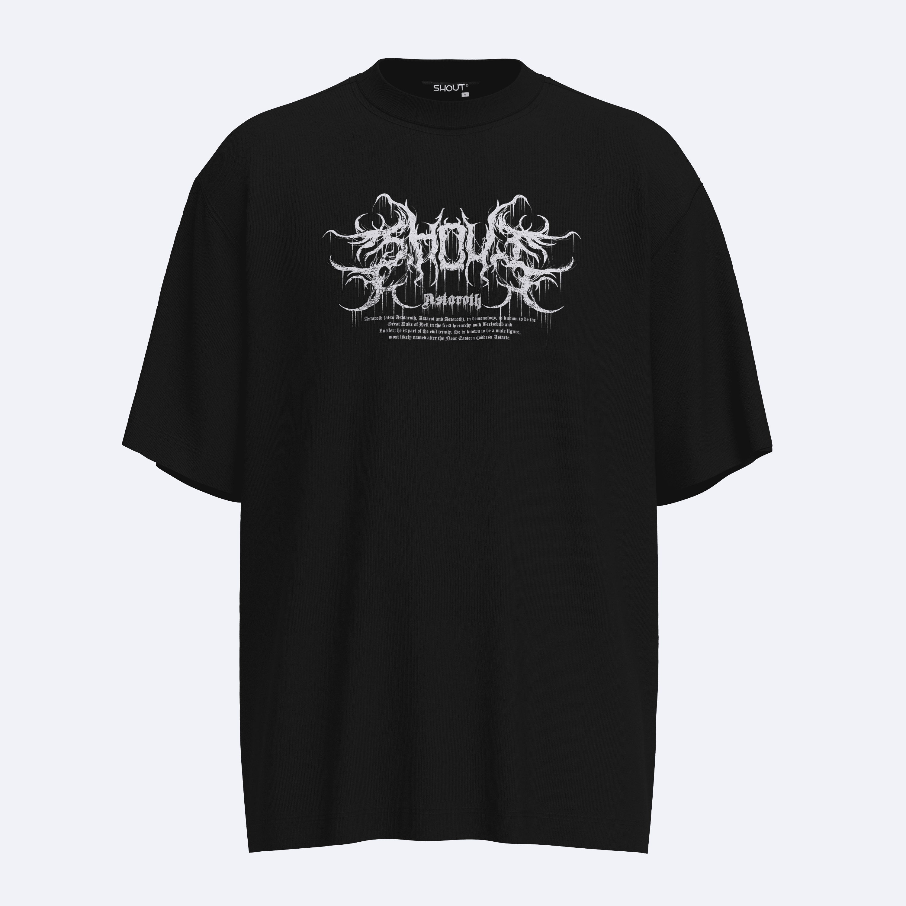 Oversize Shout Astaroth Unisex T-Shirt