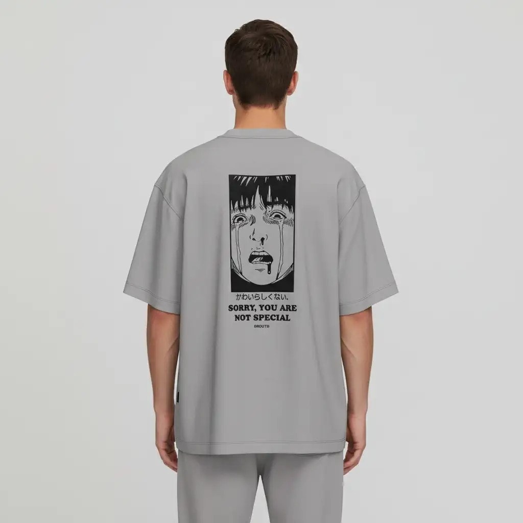 Shout Oversize Sorry You Are Not Special Anime Unisex T-Shirt