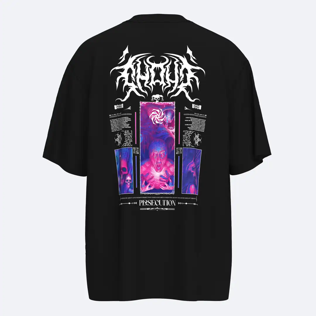 Oversize Shout Persecution Unisex T-Shirt