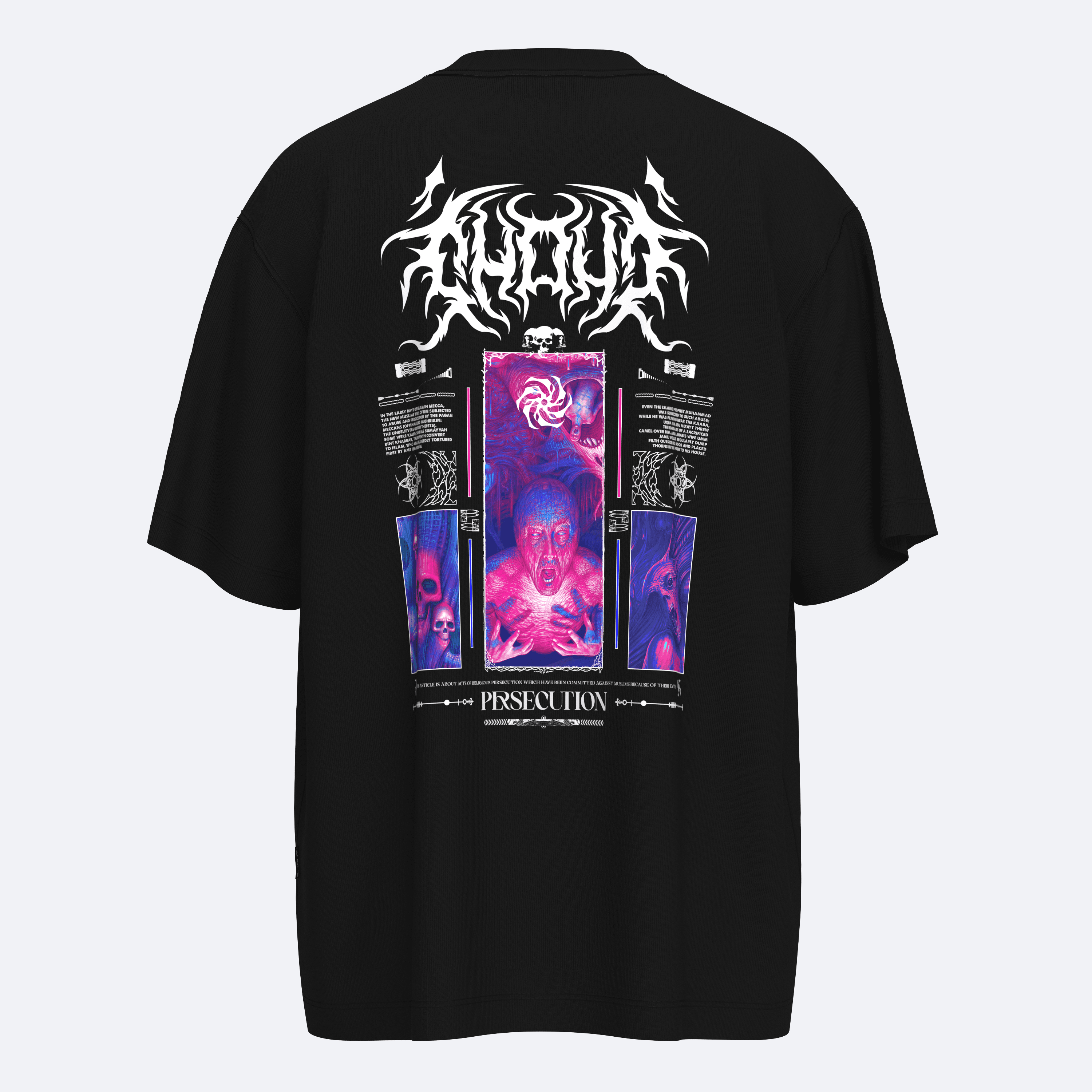 Oversize Shout Persecution Unisex T-Shirt