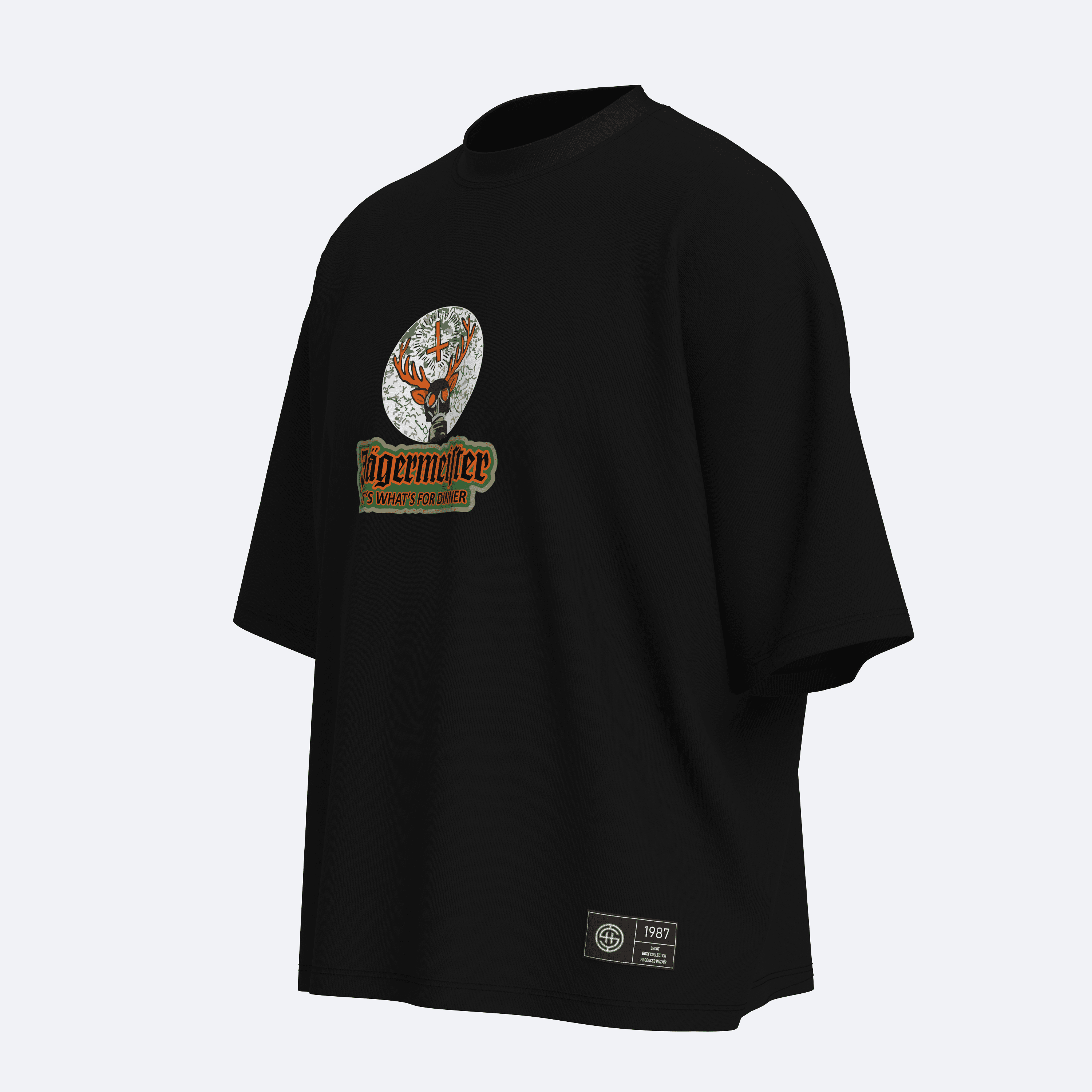 Shout Boxy Fit Oversize It’s What’s For Dinner Unisex T-Shirt