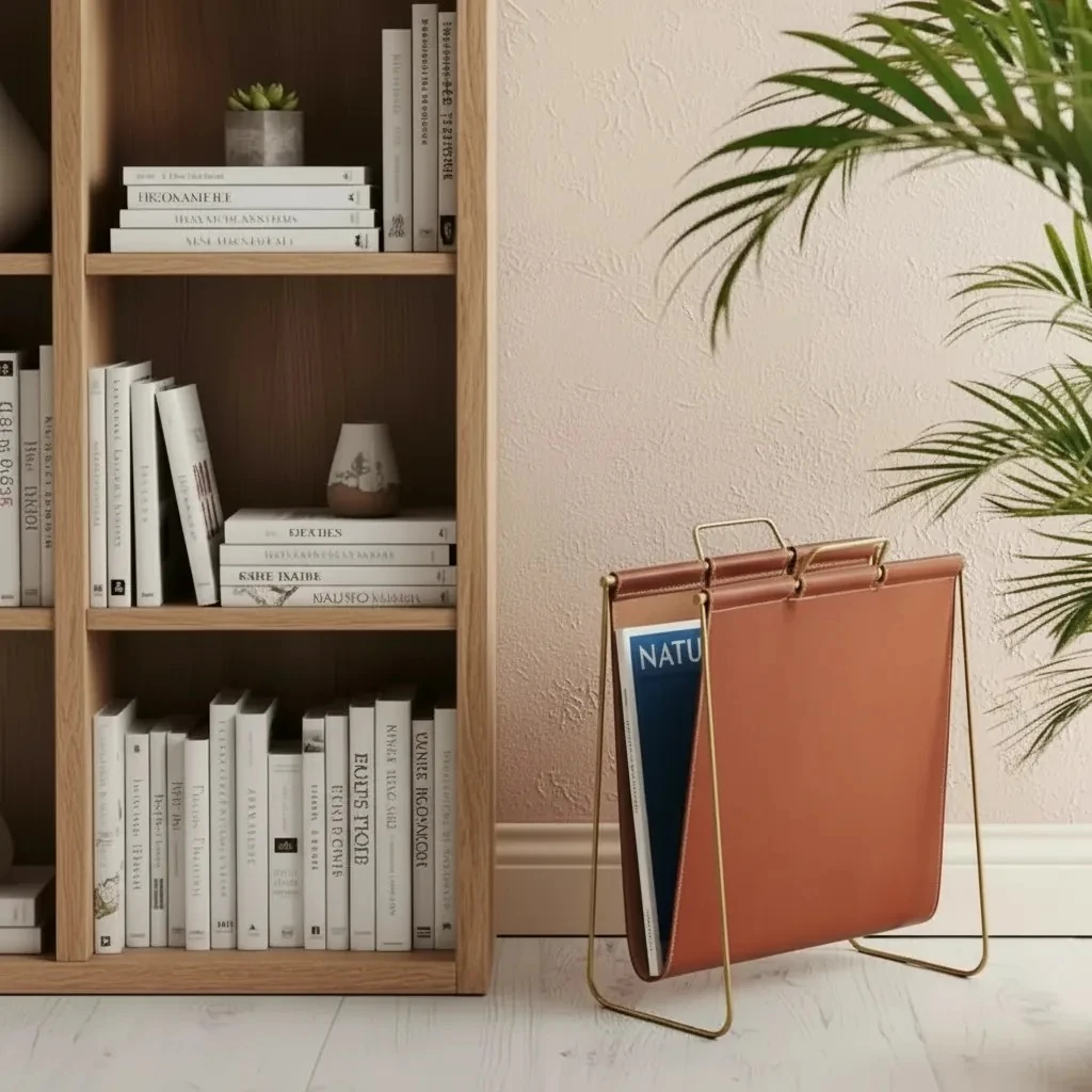 Deri Dergilik Premium SideNest