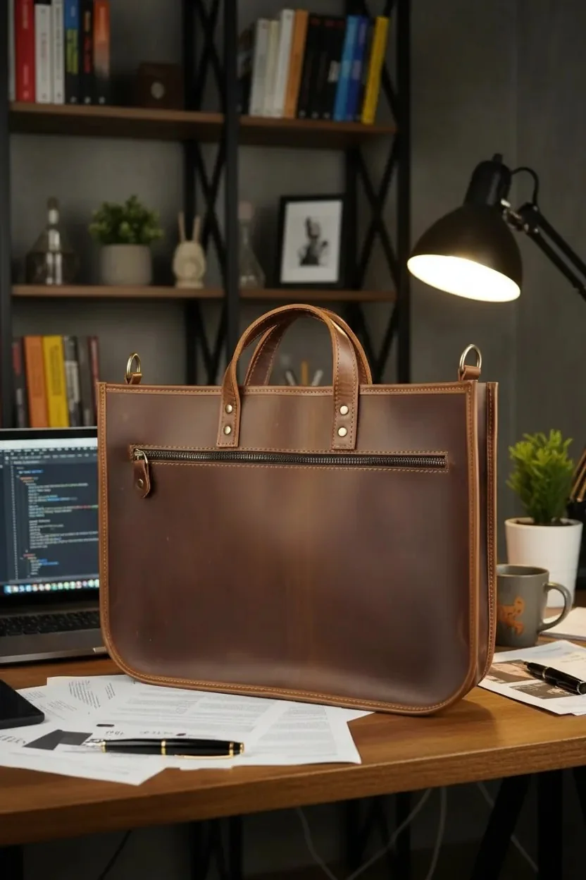 Deri Çanta ClassicBrief