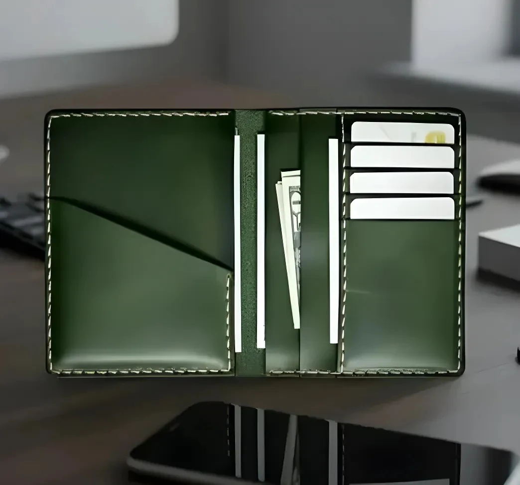 Deri Pasaport Cüzdan