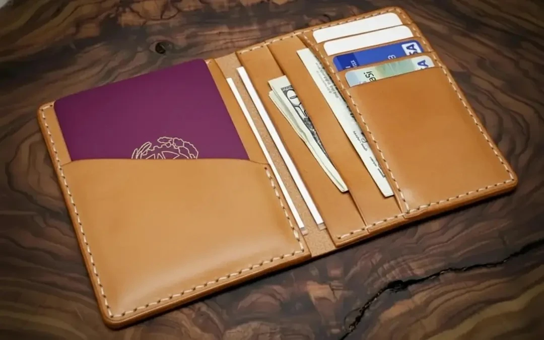 Deri Pasaport Cüzdan