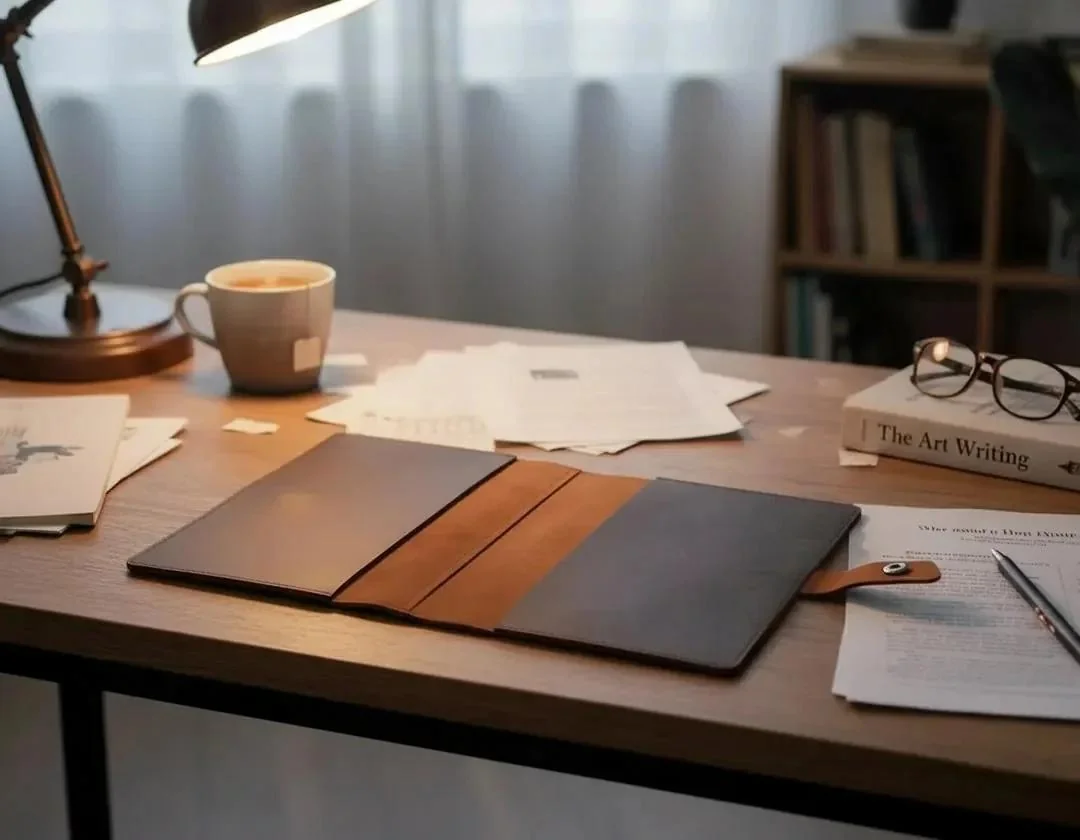 Ajanda Deri Kılıf Moss