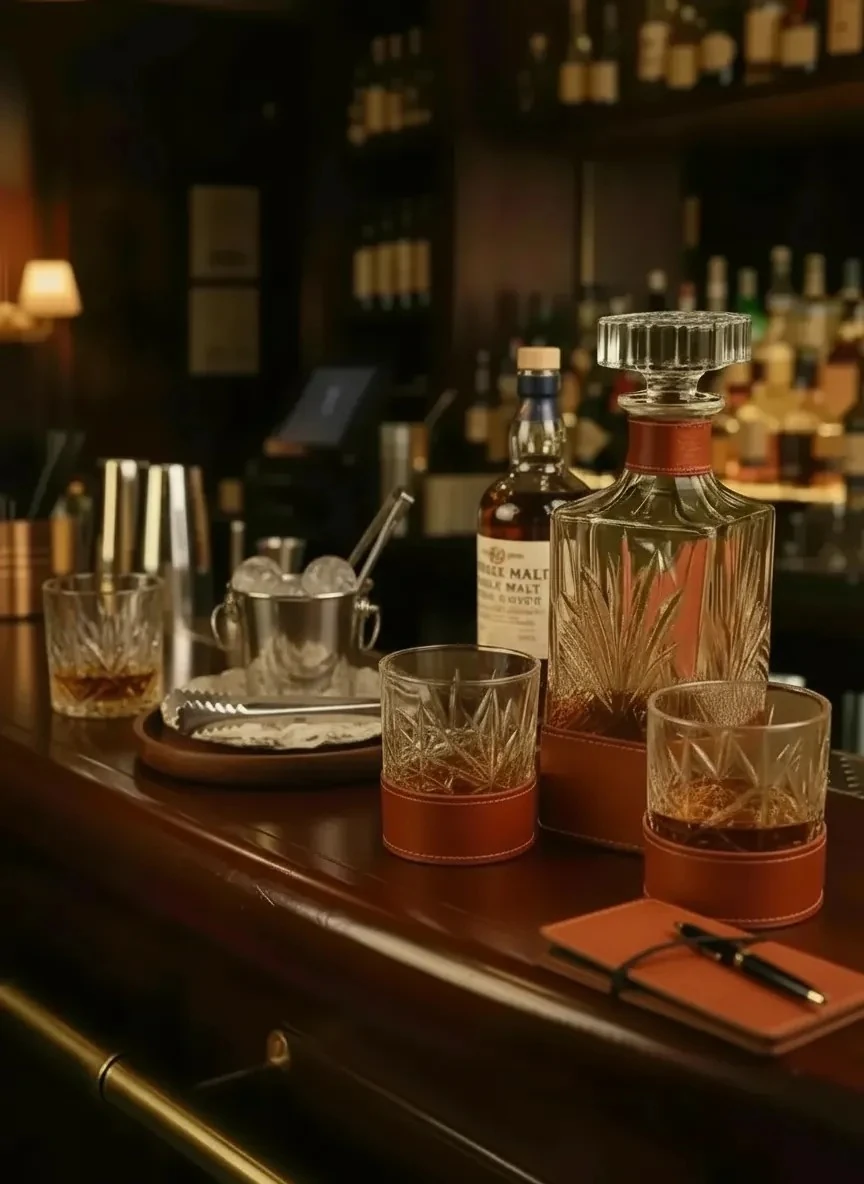 Karaf Set AmberGlass