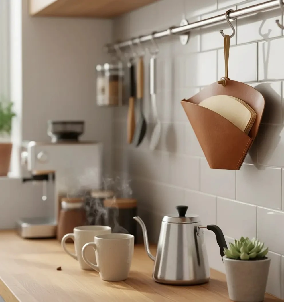 Fİltre Kahve Deri Kese