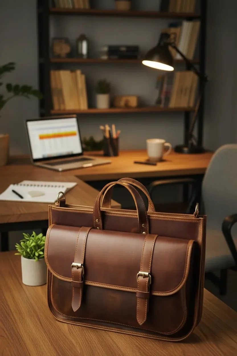 Deri Çanta ClassicBrief