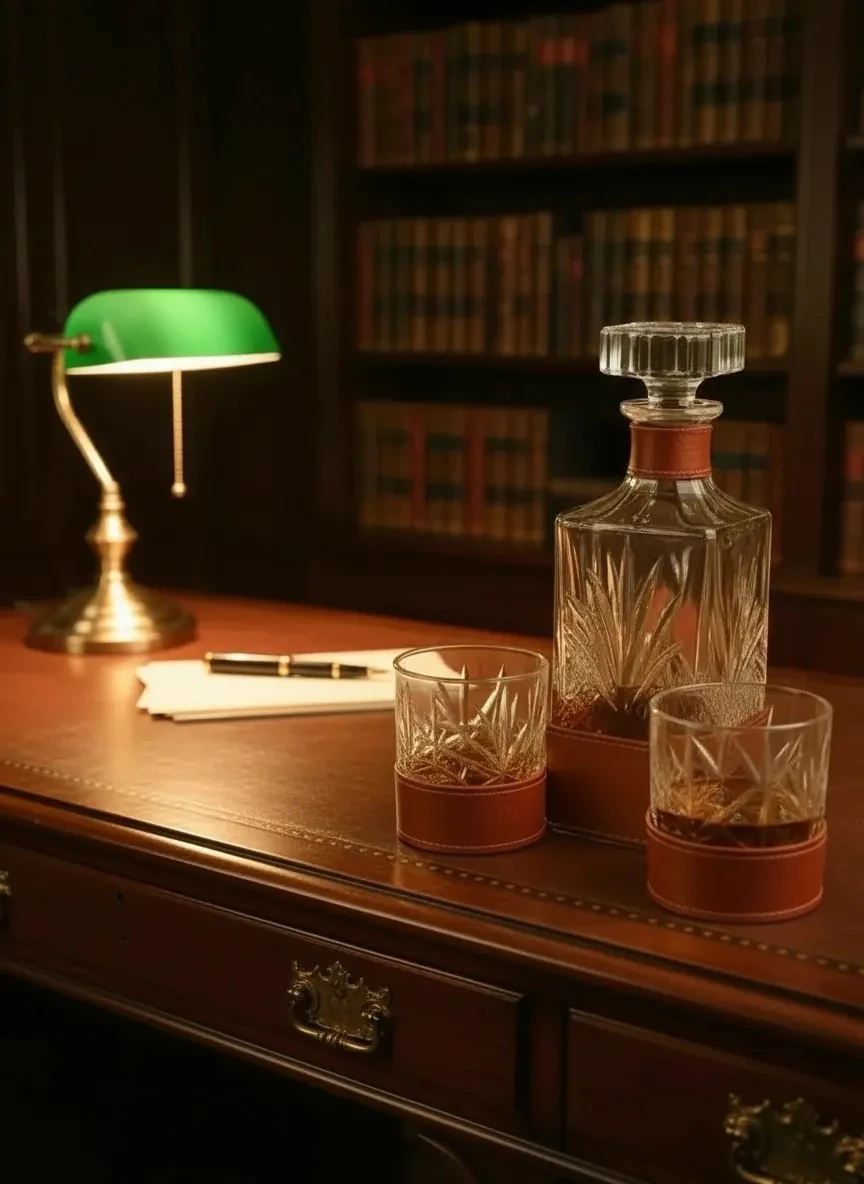 Karaf Set AmberGlass