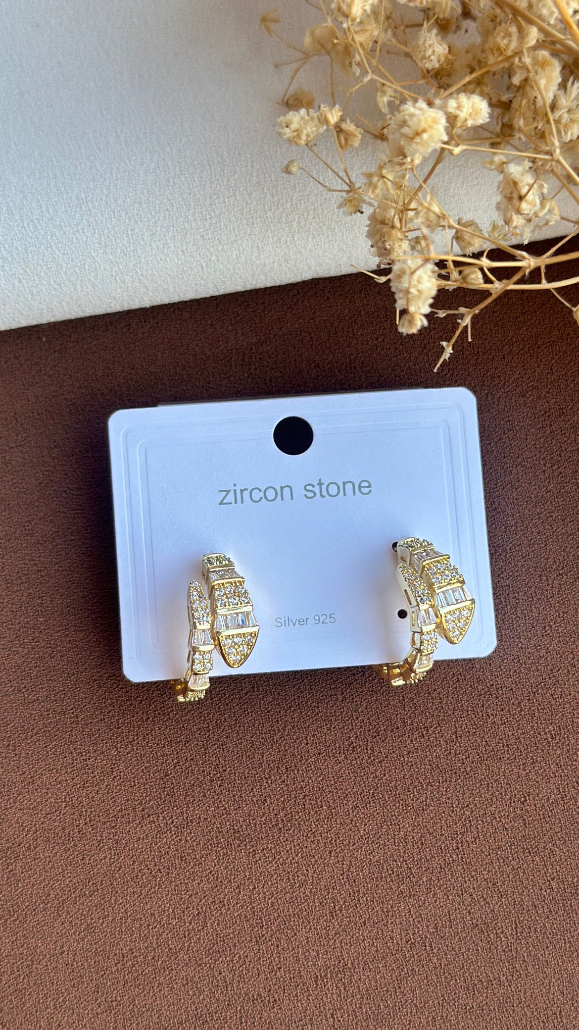 A2360 Zircon Küpe