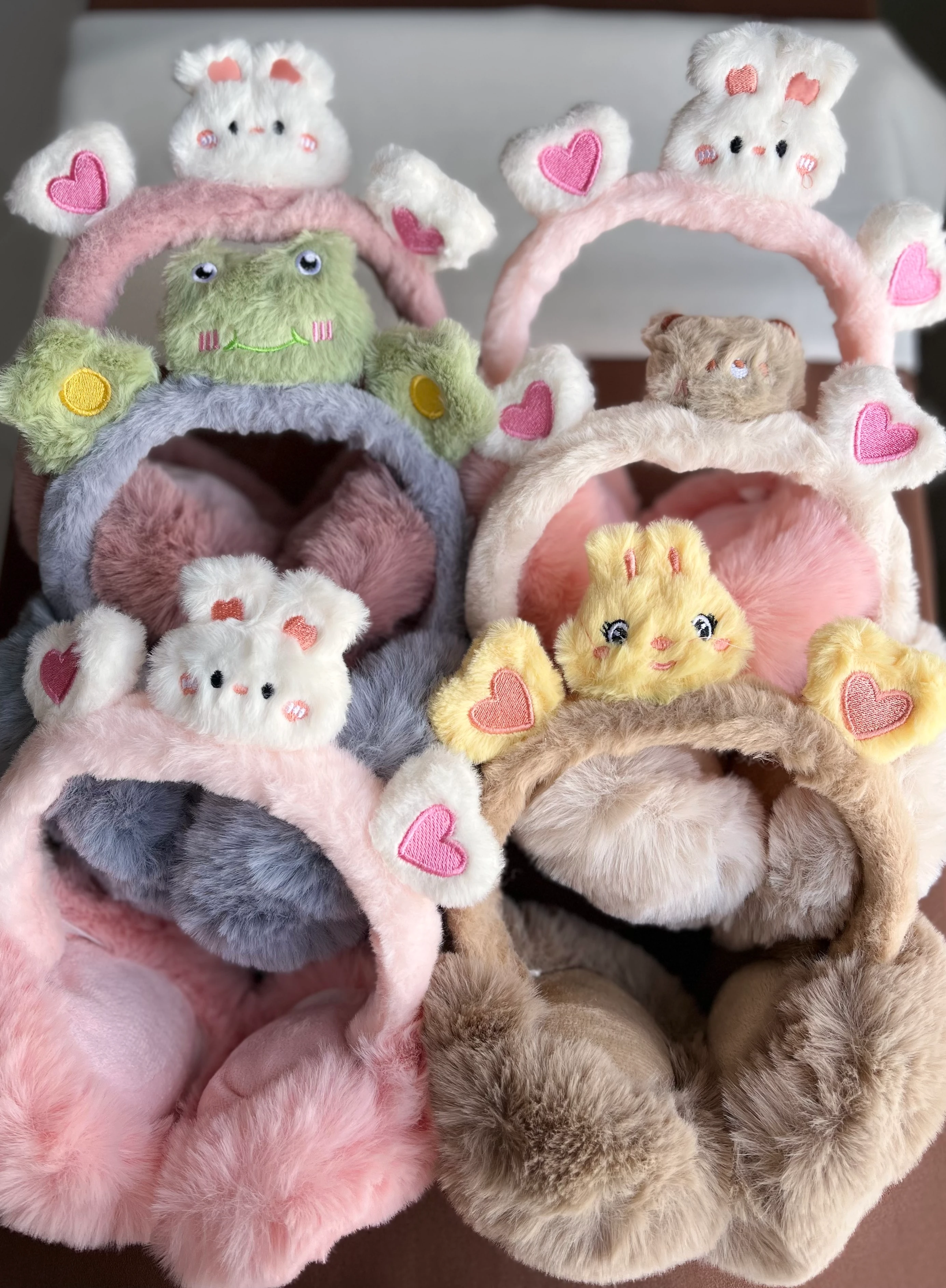 A7866 Tüylü Katlanabilir Kulaklık (6 adet)