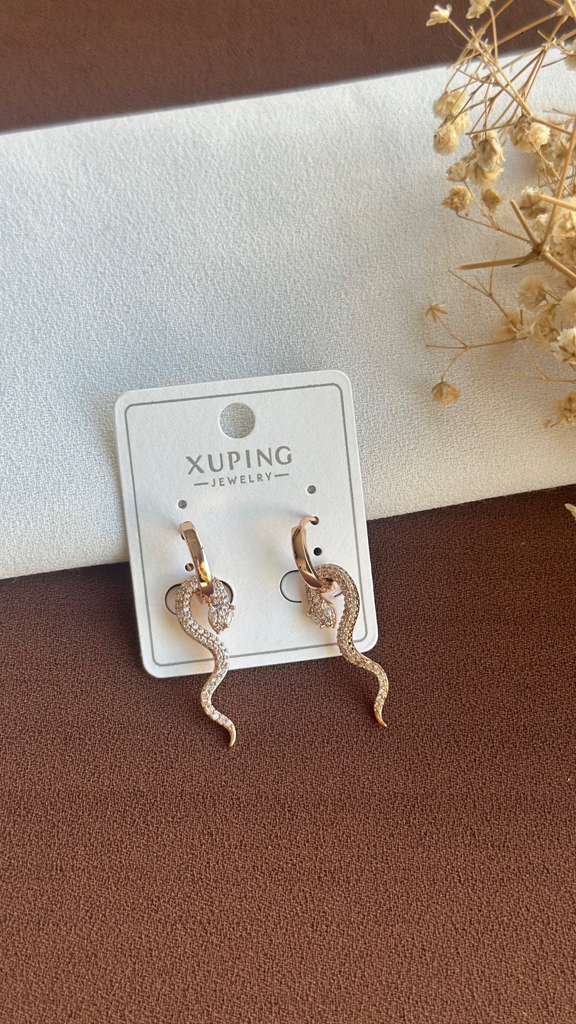 A2653 Rose  Xuping Küpe