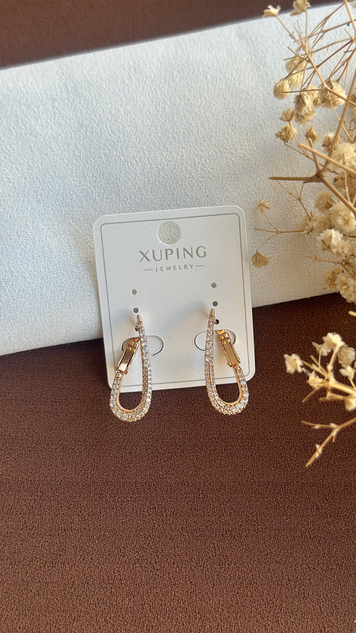 A2689 Rose Xuping Küpe