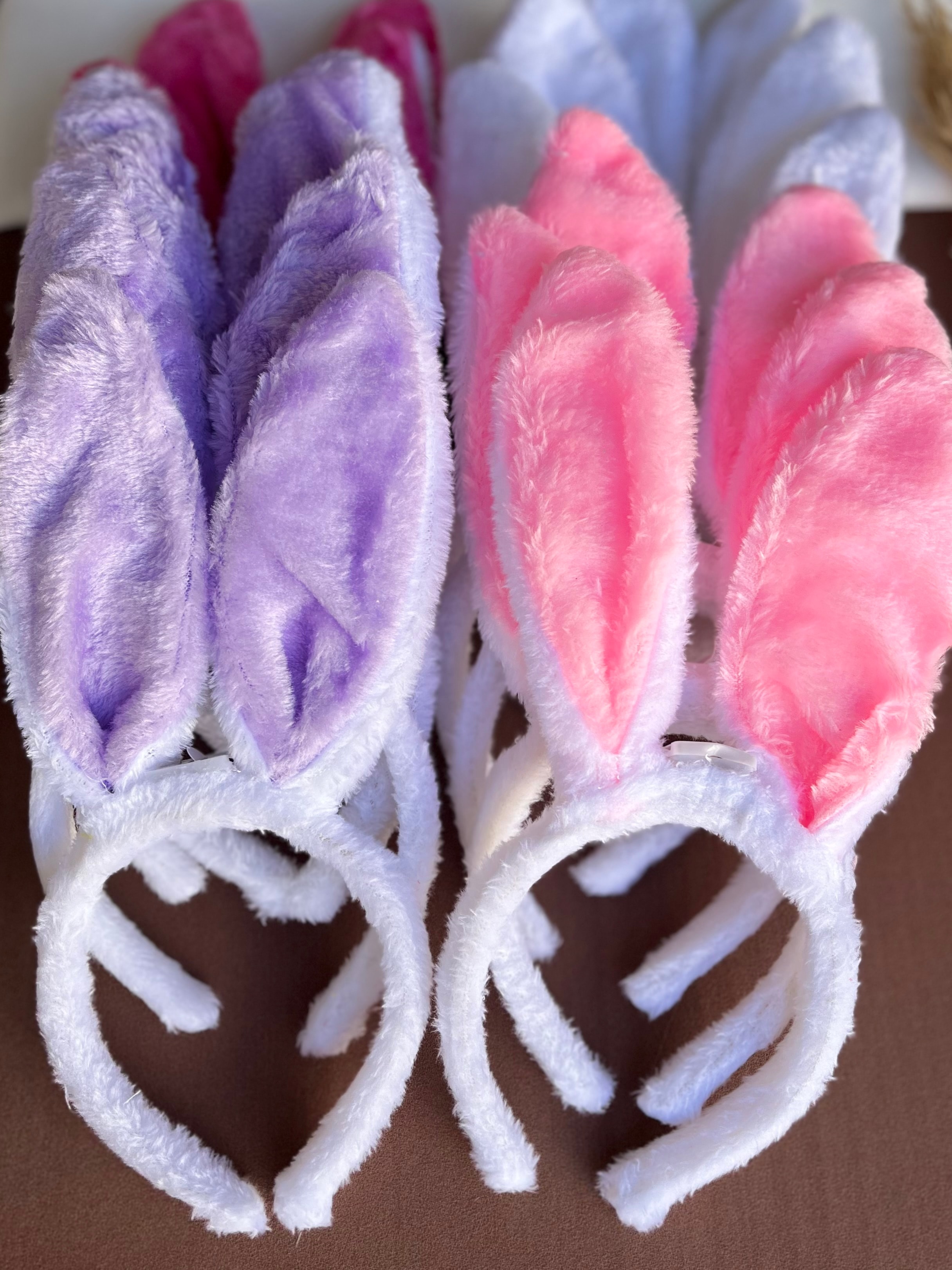 A7725 Işıklı Tavşan Kulaklı Taç (12 adet)