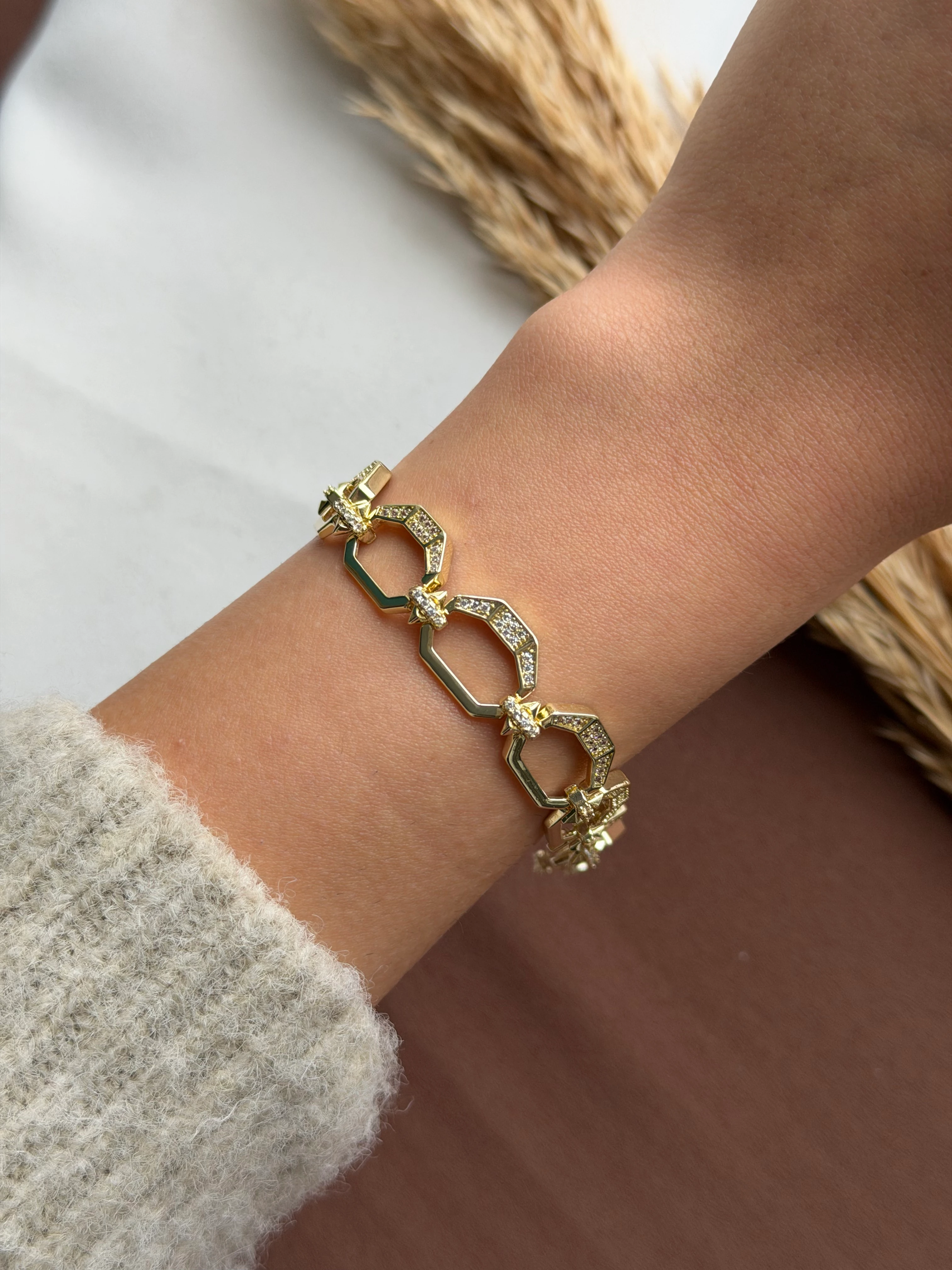 A8473 Özel seri zirkon bileklik 