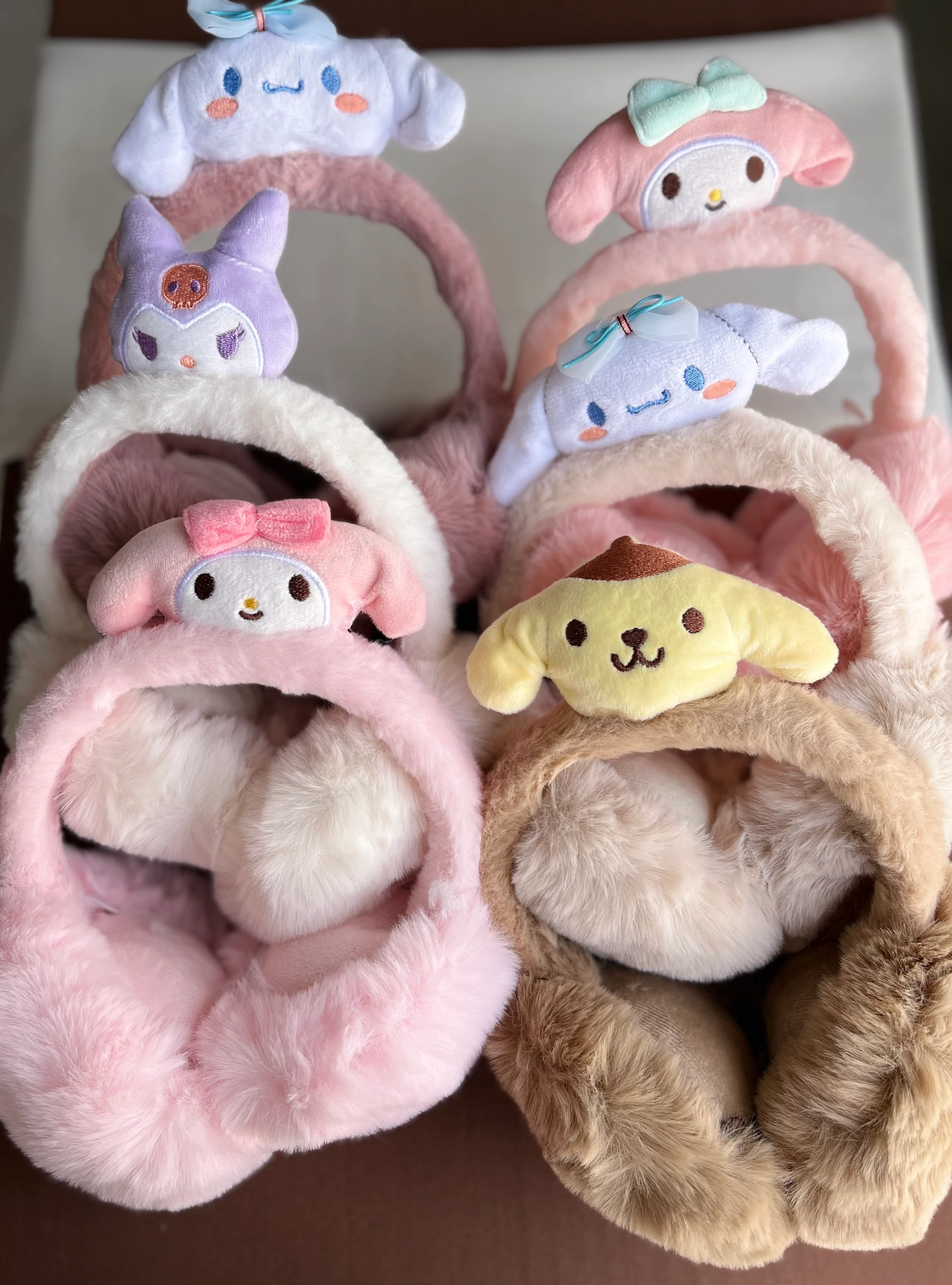 A7865 Tüylü Katlanabilir Kulaklık (6 adet)