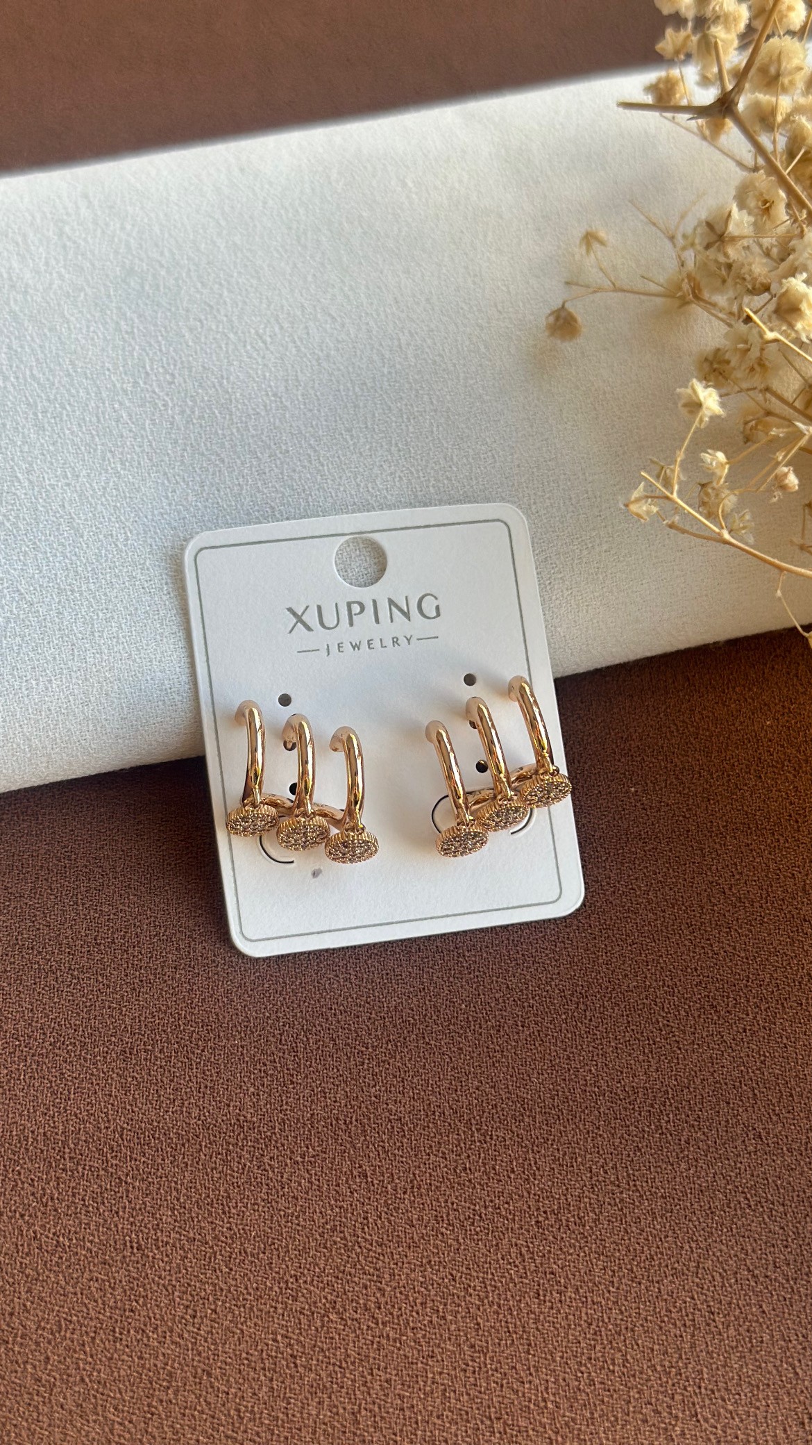A2683 Rose  Xuping Küpe