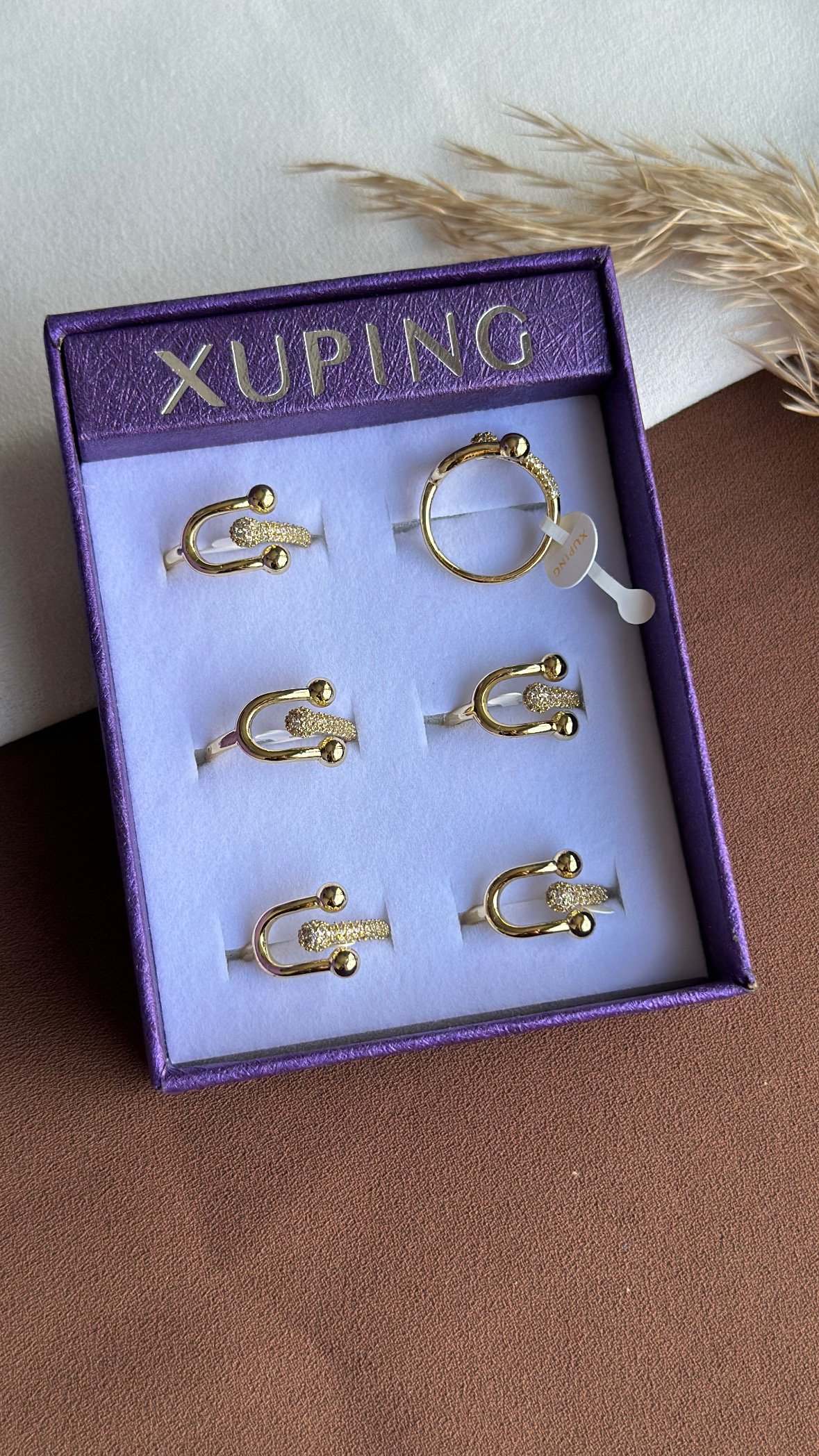 A3989 Xupıng Yüzük 6'lı