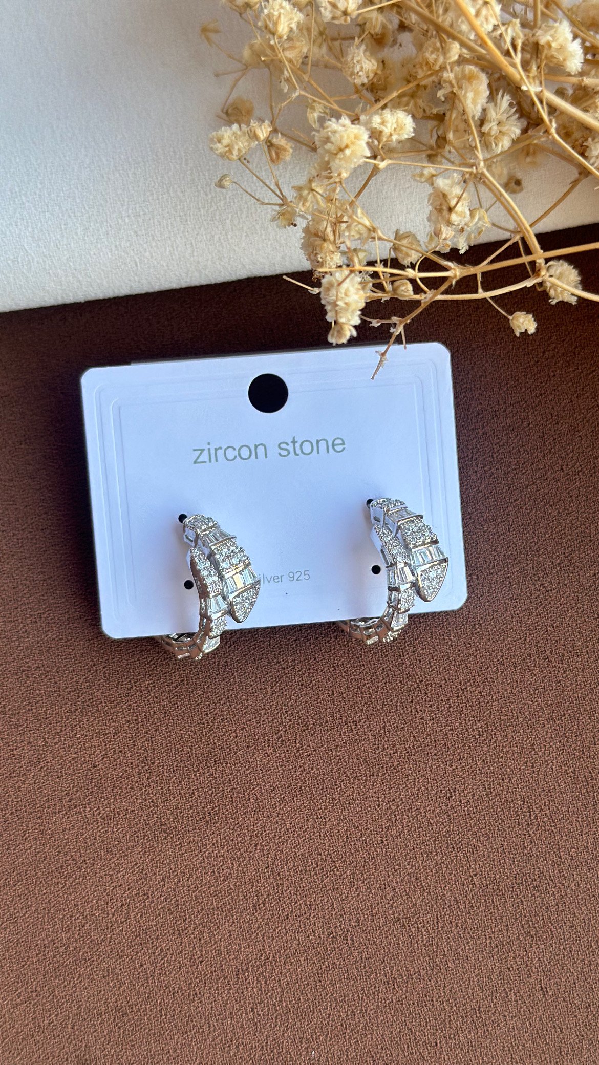 A2366 Zircon Küpe