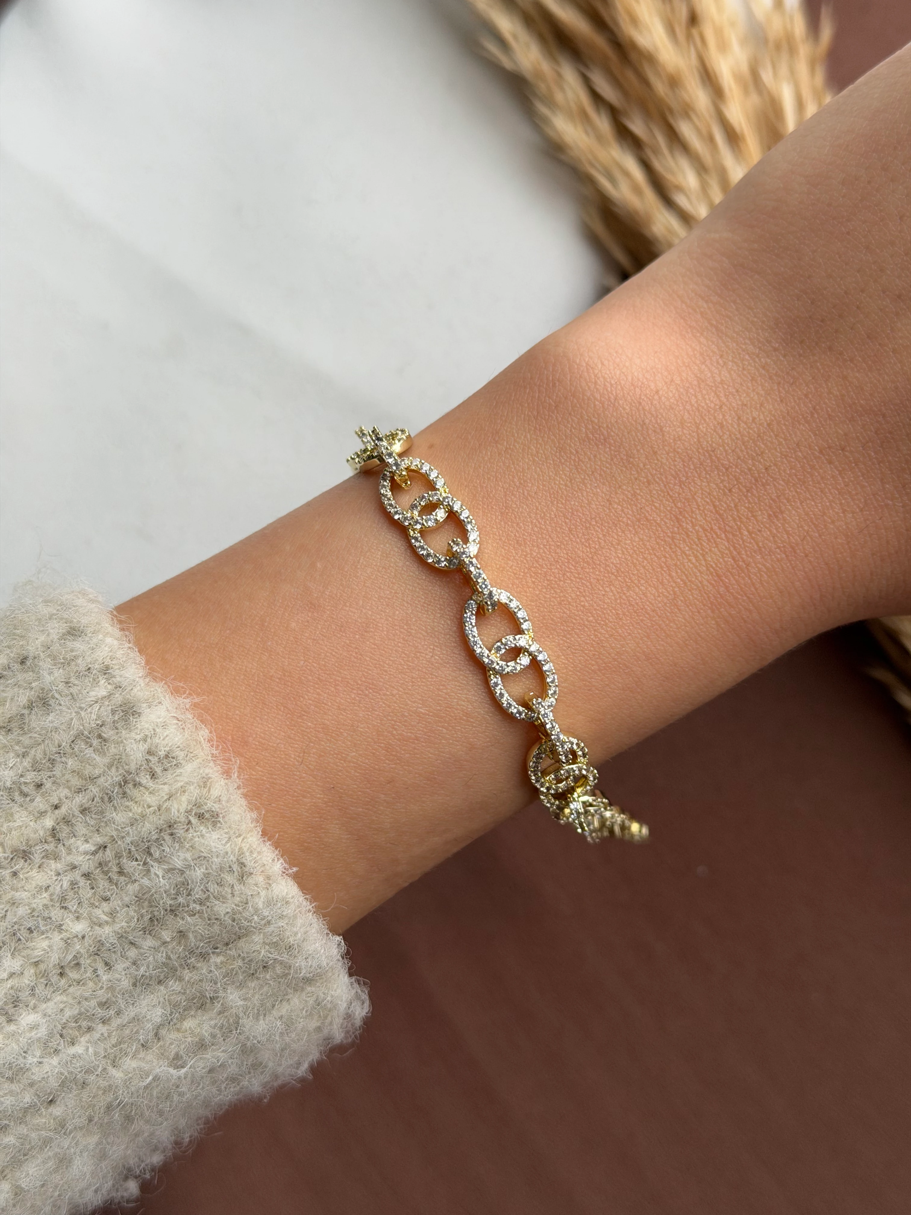 A8474 Özel seri zirkon bileklik 