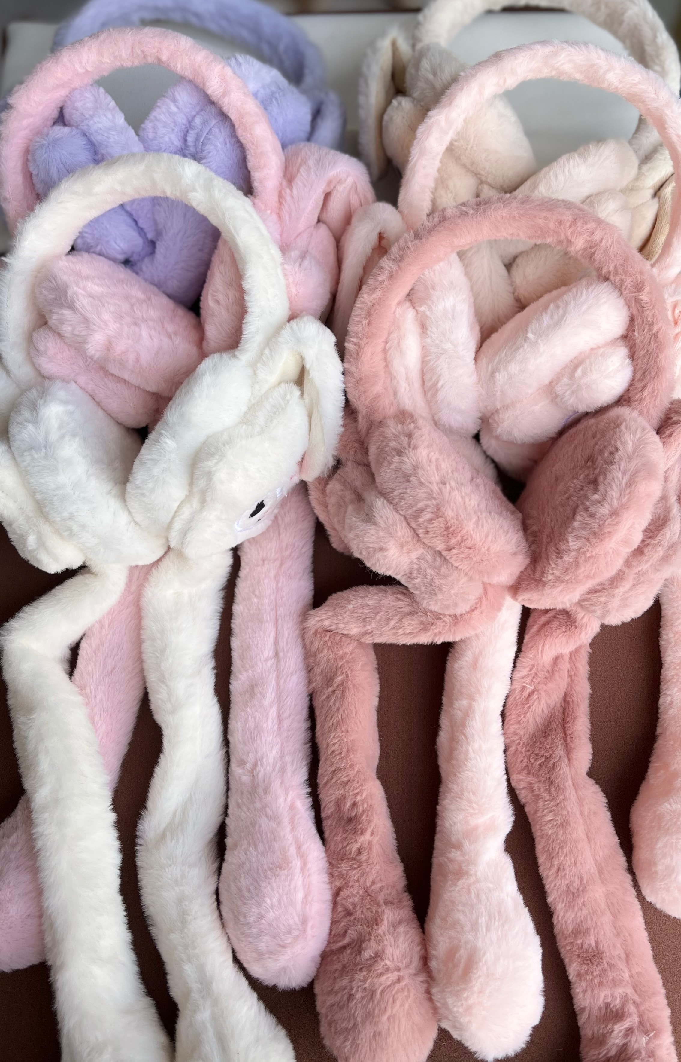 A7735 Tüylü Peluş Kulaklıklar(6’lı)